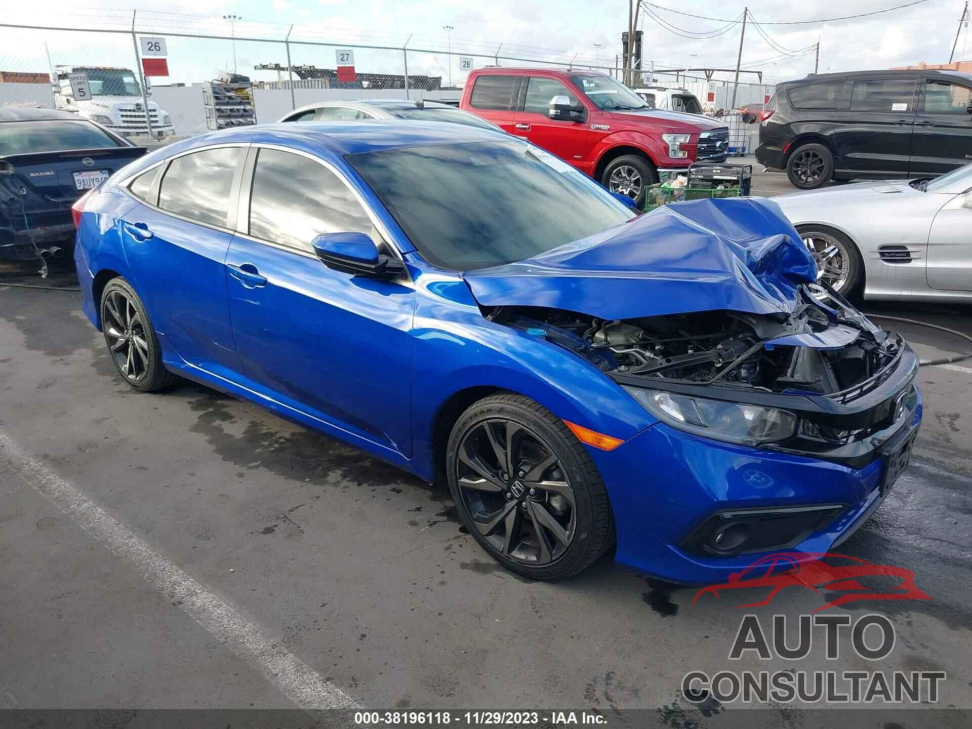 HONDA CIVIC 2019 - 2HGFC2F83KH525161