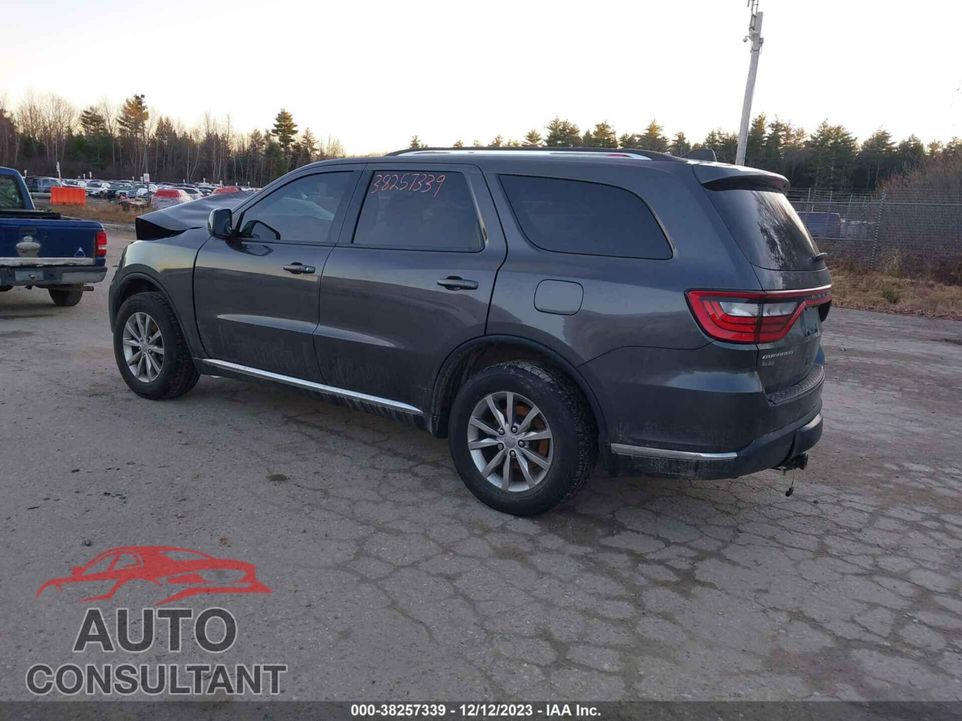 DODGE DURANGO 2017 - 1C4RDJAG8HC752942