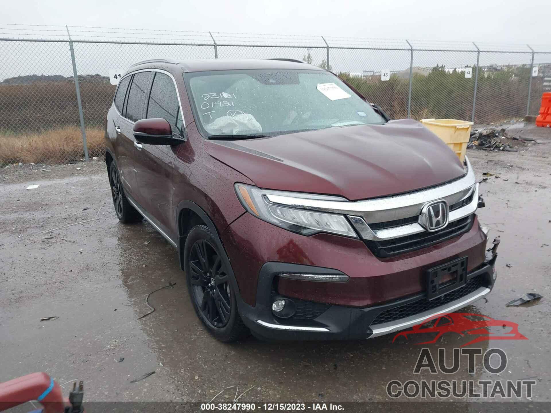 HONDA PILOT 2021 - 5FNYF5H64MB000467