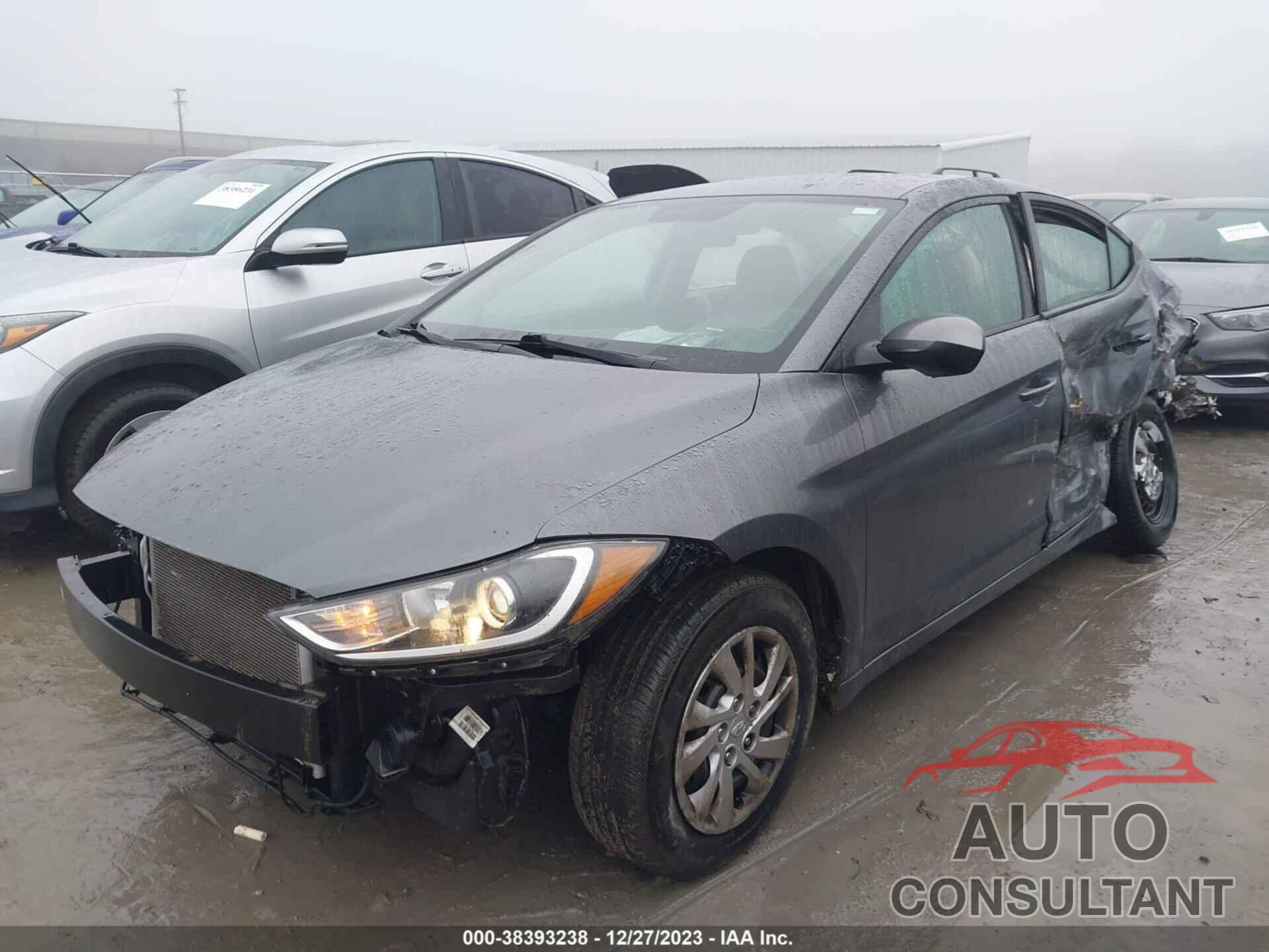 HYUNDAI ELANTRA 2018 - 5NPD74LF8JH276192