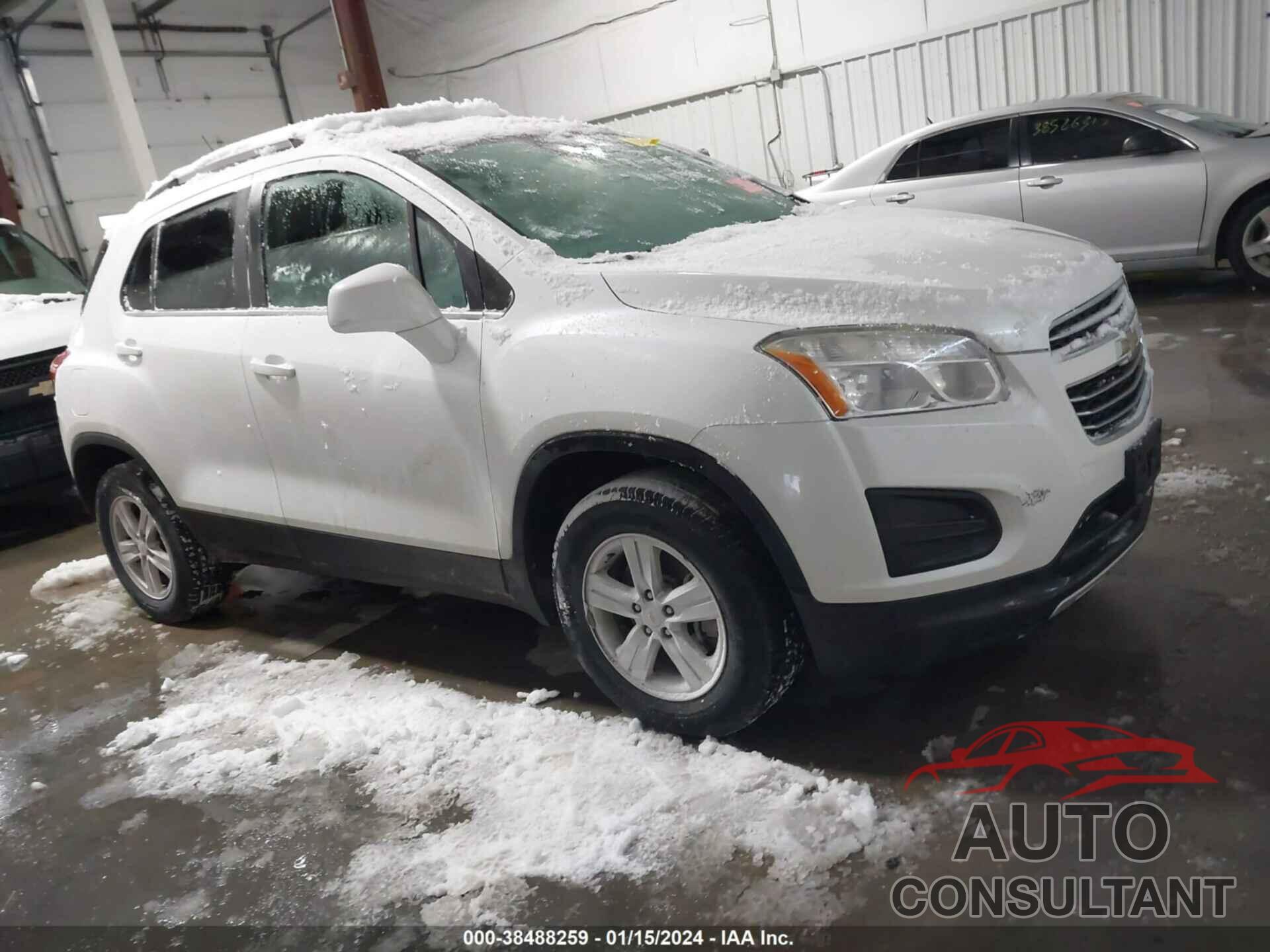 CHEVROLET TRAX 2016 - KL7CJPSB1GB569842