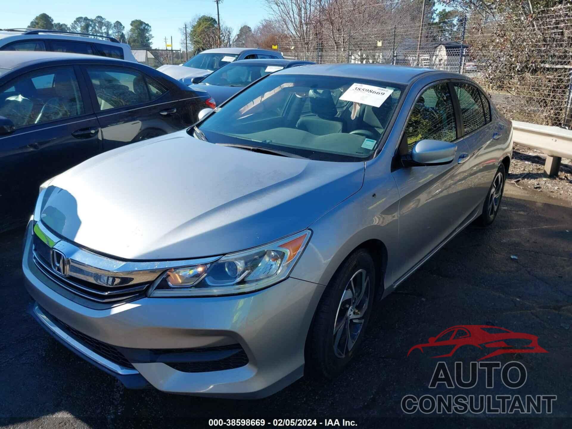 HONDA ACCORD 2017 - 1HGCR2F38HA177225