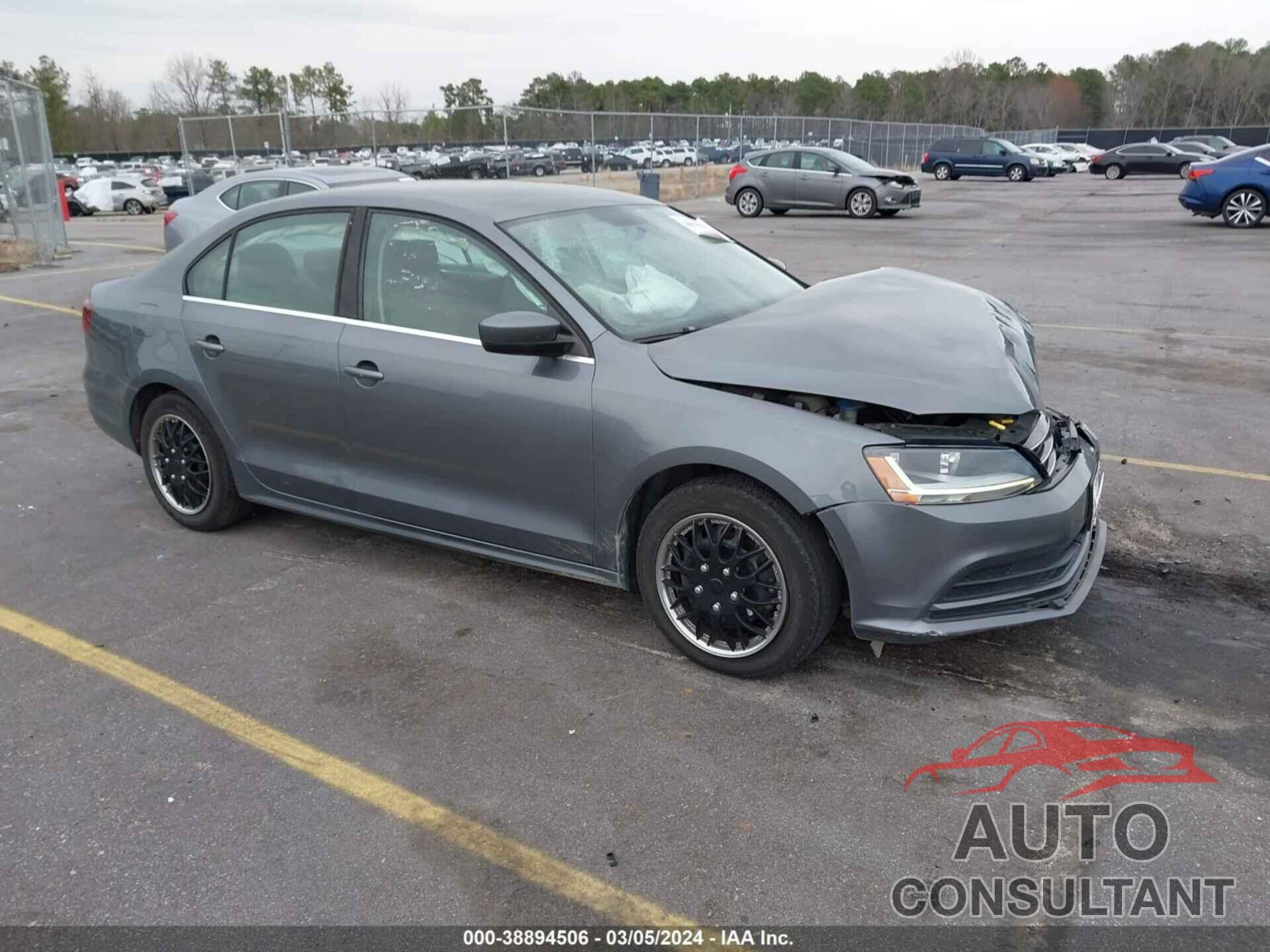 VOLKSWAGEN JETTA 2017 - 3VW2B7AJ1HM389434
