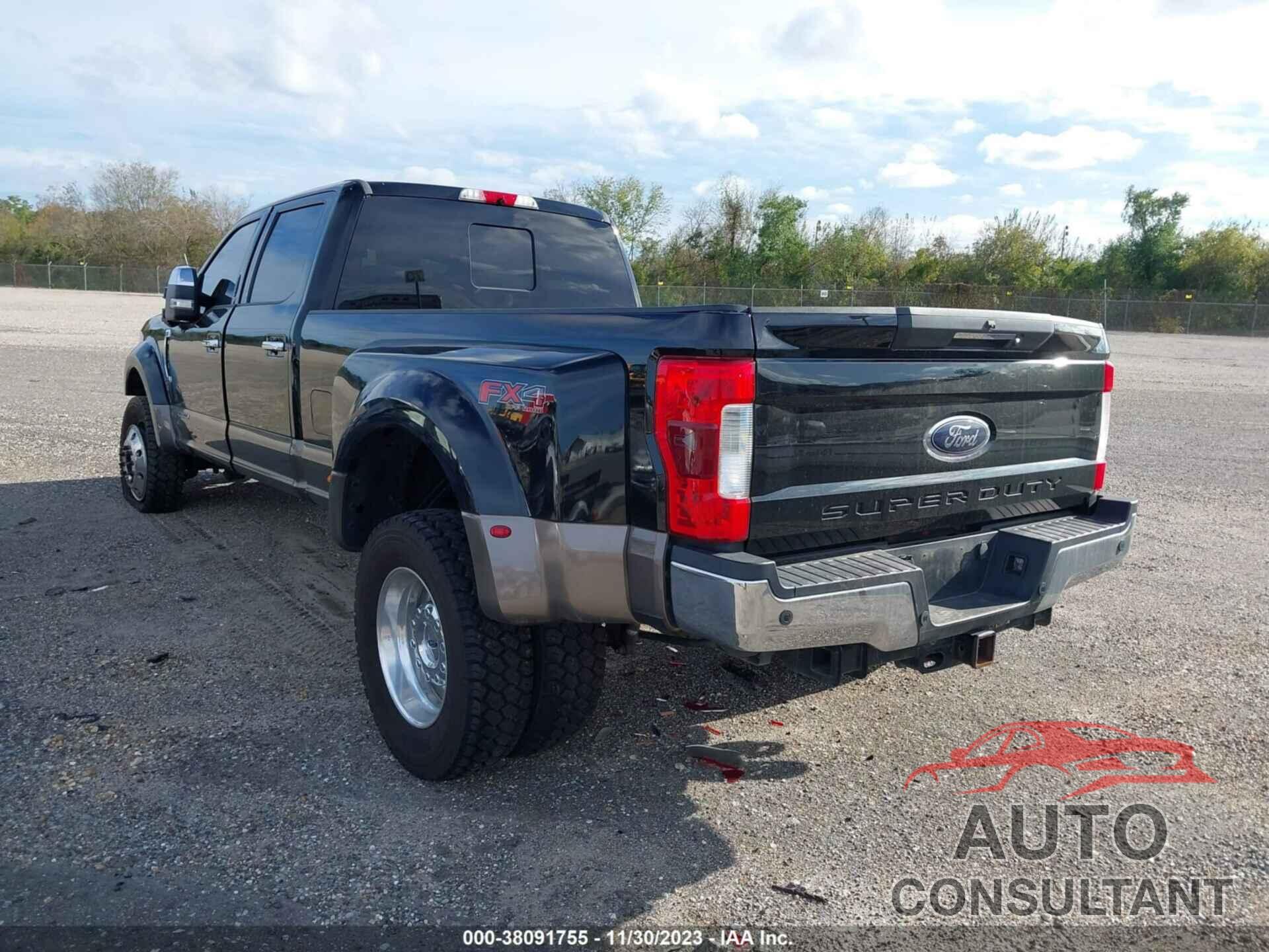 FORD F-450 2018 - 1FT8W4DT0JEB04487