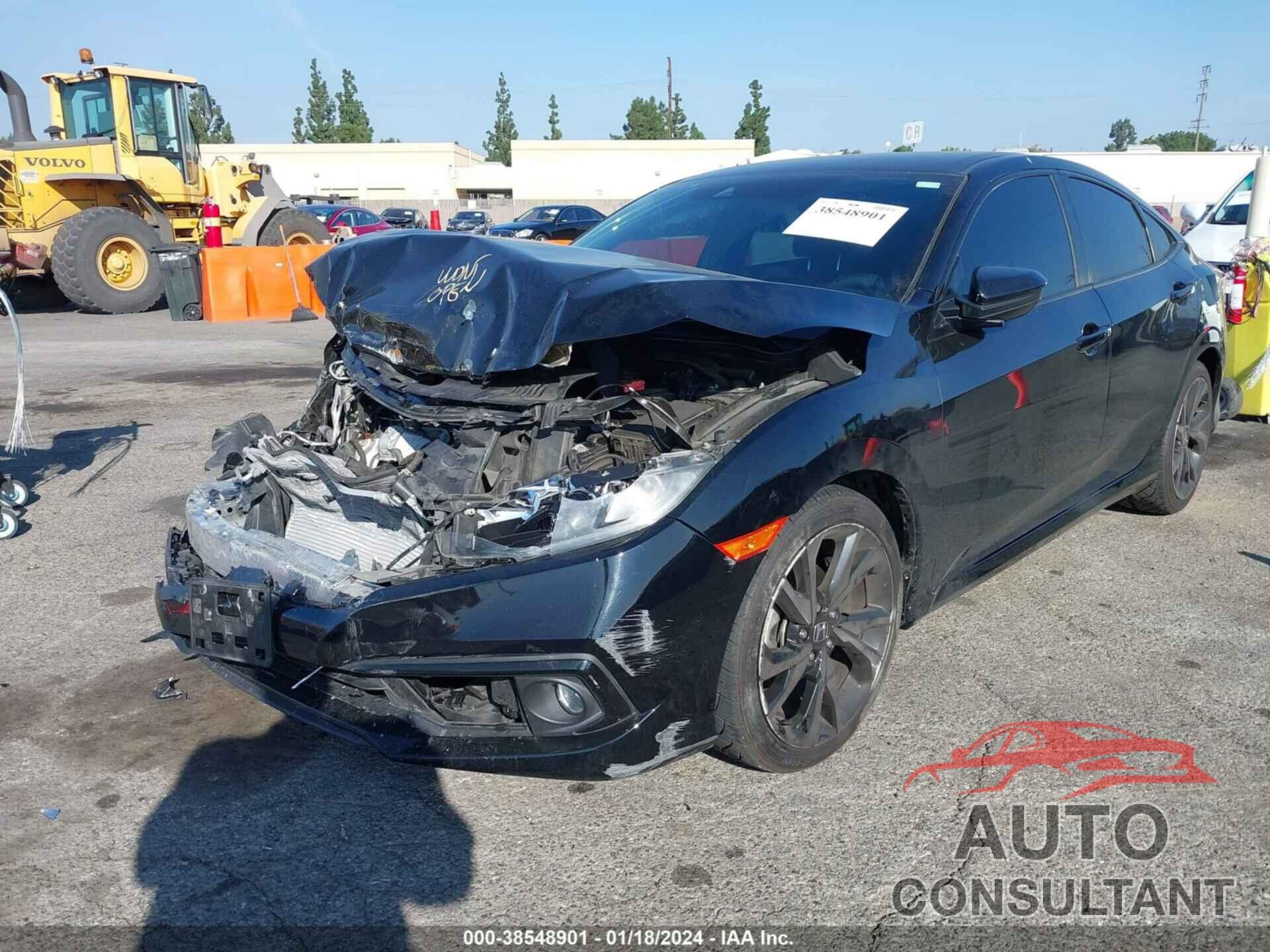 HONDA CIVIC 2019 - 2HGFC2F83KH558841