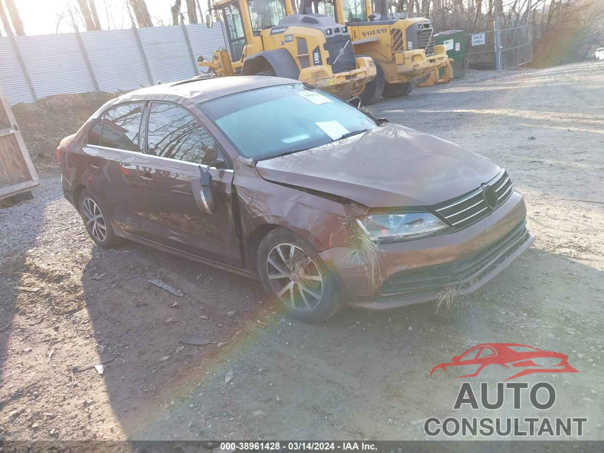 VOLKSWAGEN JETTA 2017 - 3VWB67AJ9HM411412