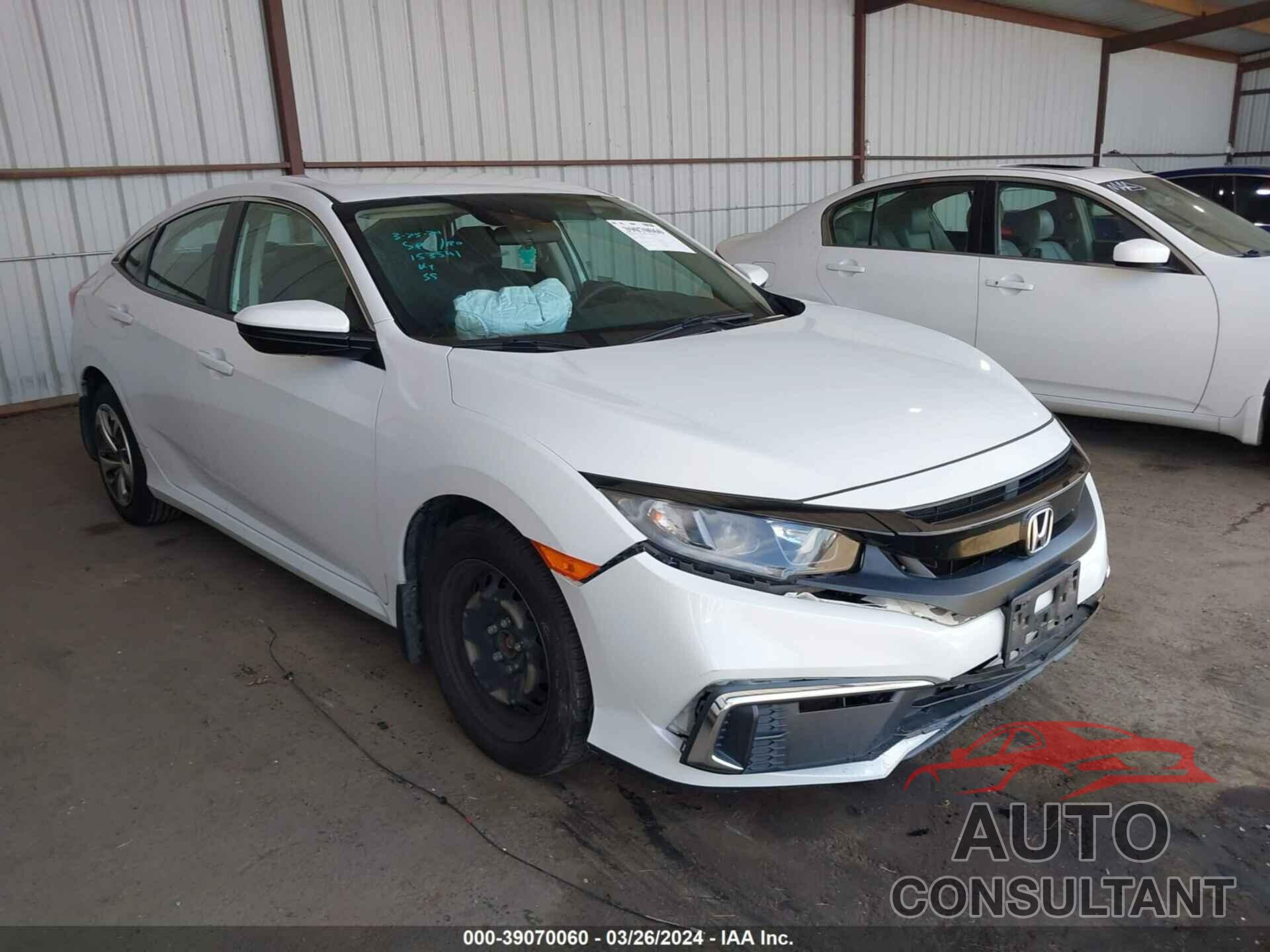 HONDA CIVIC 2019 - 2HGFC2F65KH581424