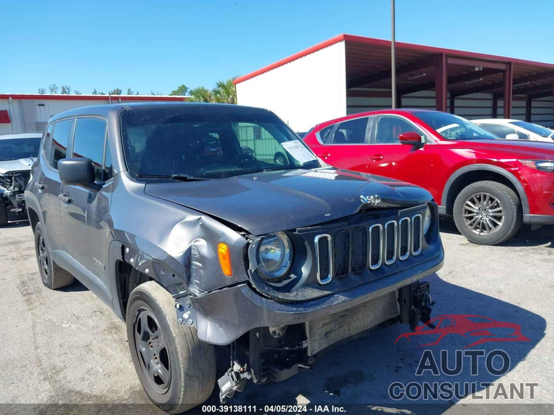 JEEP RENEGADE 2018 - ZACCJBAB8JPJ15170