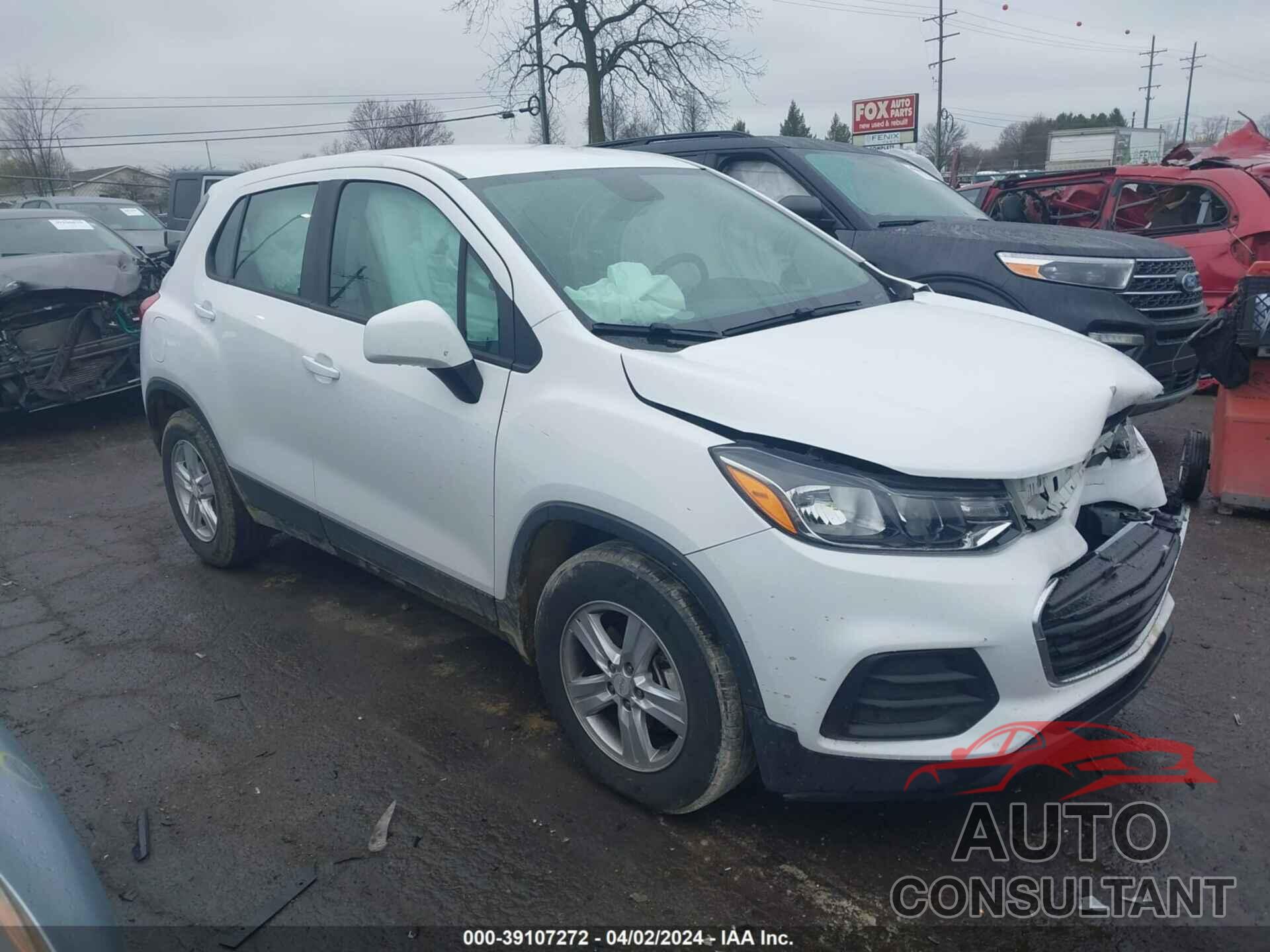 CHEVROLET TRAX 2019 - 3GNCJKSB1KL397946