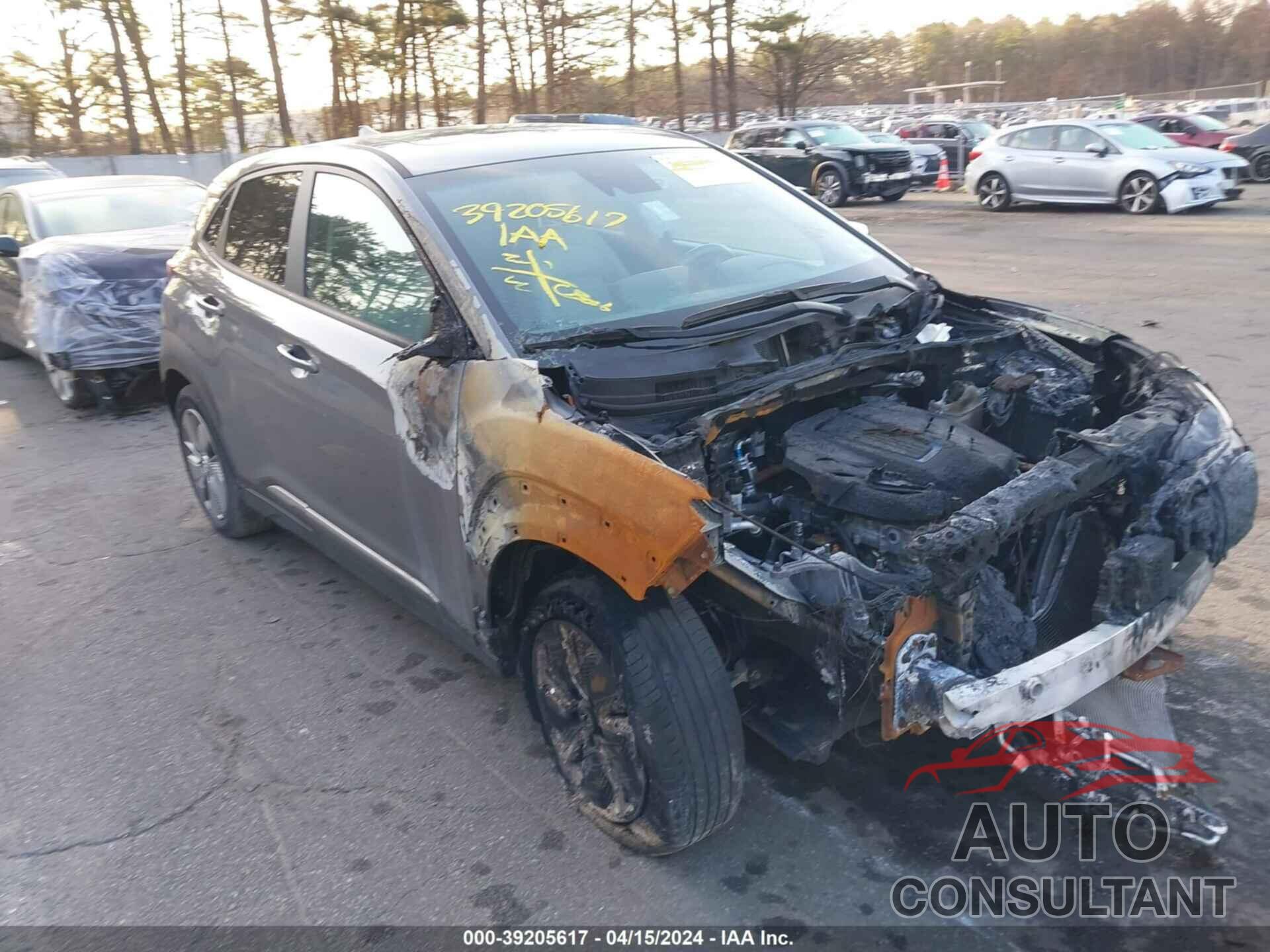 HYUNDAI KONA ELECTRIC 2021 - KM8K53AG3MU124555