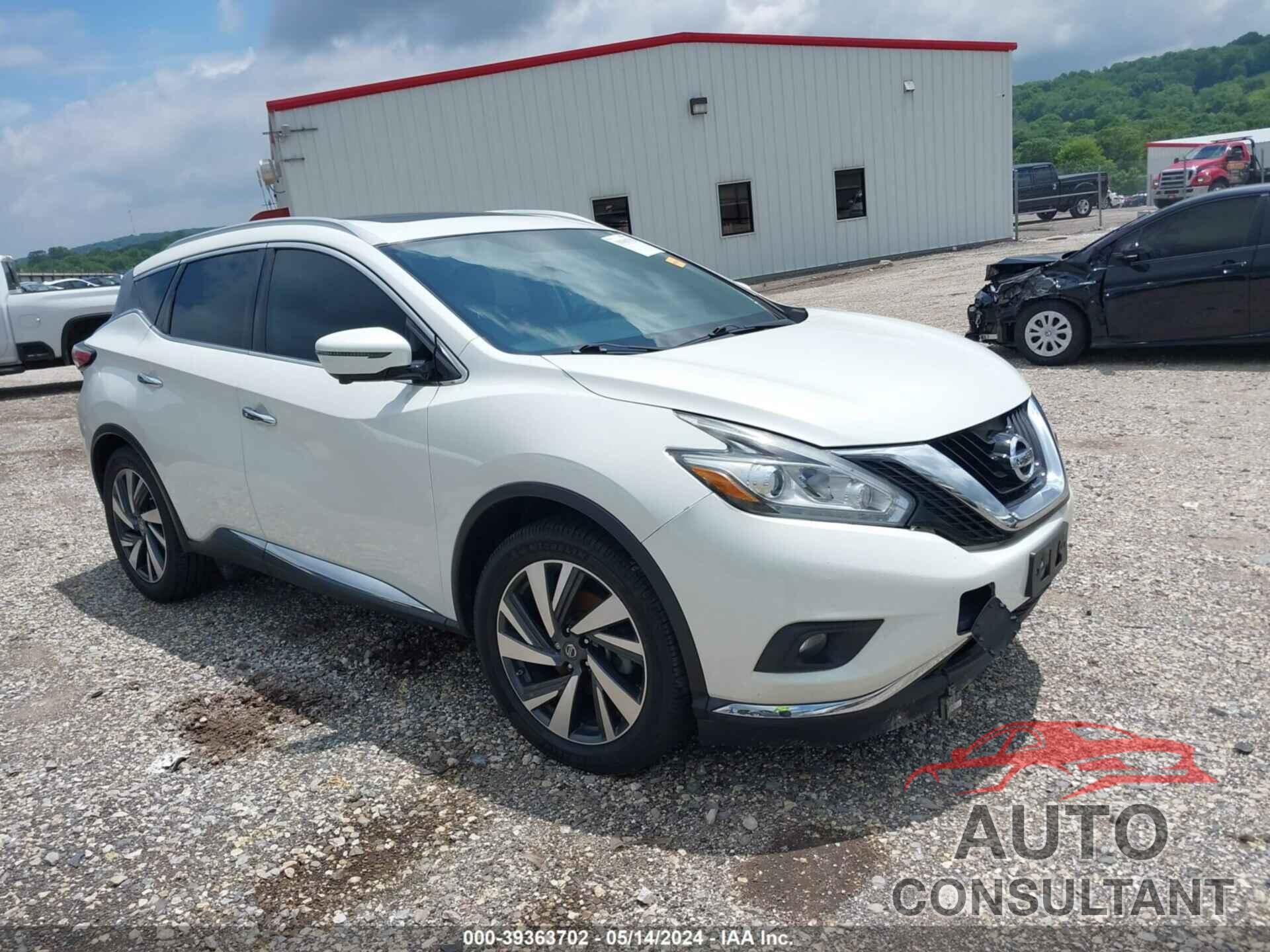 NISSAN MURANO 2017 - 5N1AZ2MH2HN125436