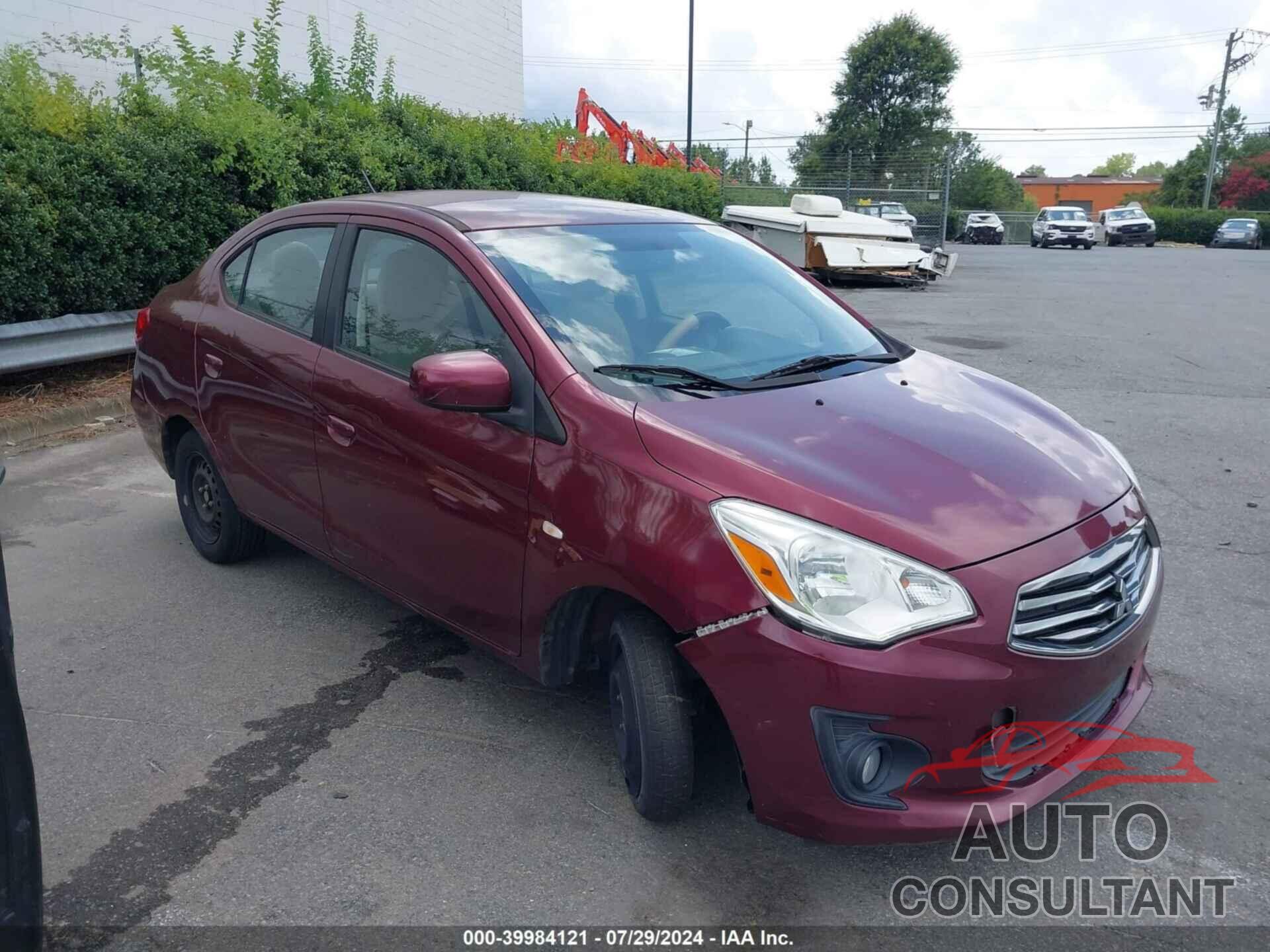 MITSUBISHI MIRAGE G4 2017 - ML32F3FJXHHF10304