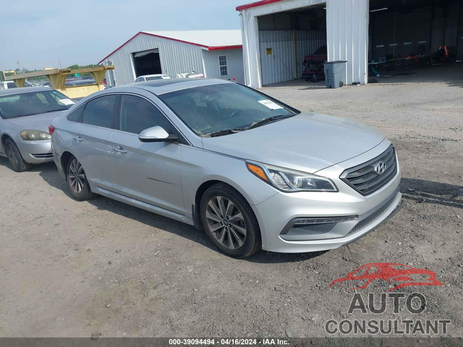 HYUNDAI SONATA 2017 - 5NPE34AF2HH569101