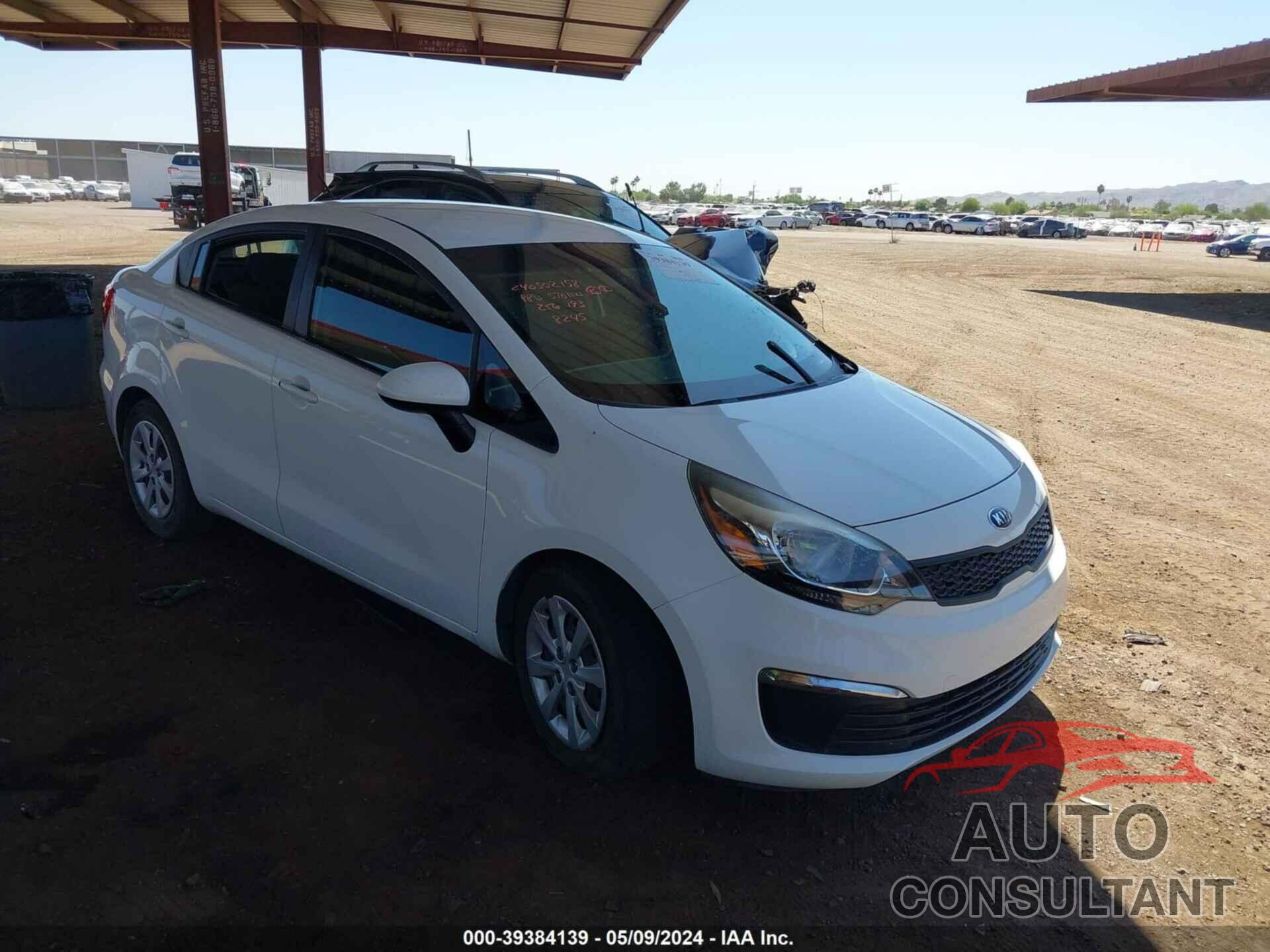 KIA RIO 2016 - KNADM4A34G6638245