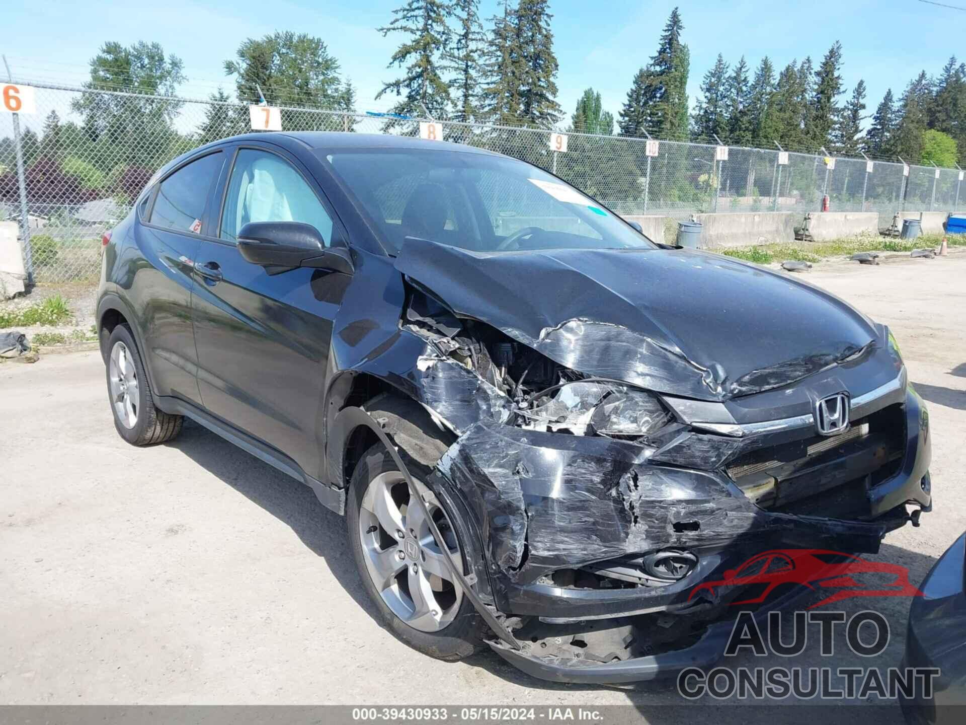 HONDA HR-V 2016 - 3CZRU6H53GM754381