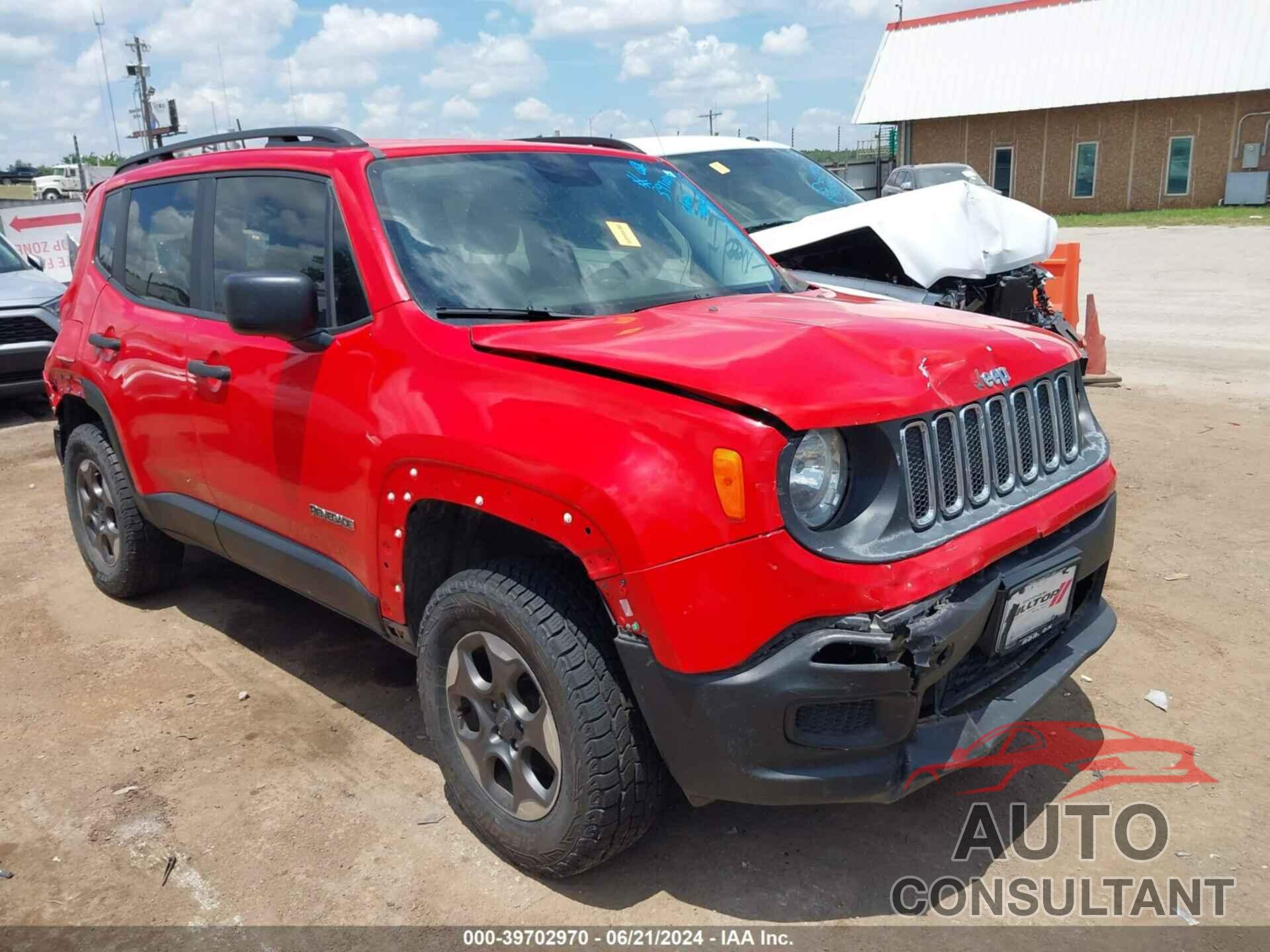 JEEP RENEGADE 2017 - ZACCJBAB0HPF86257