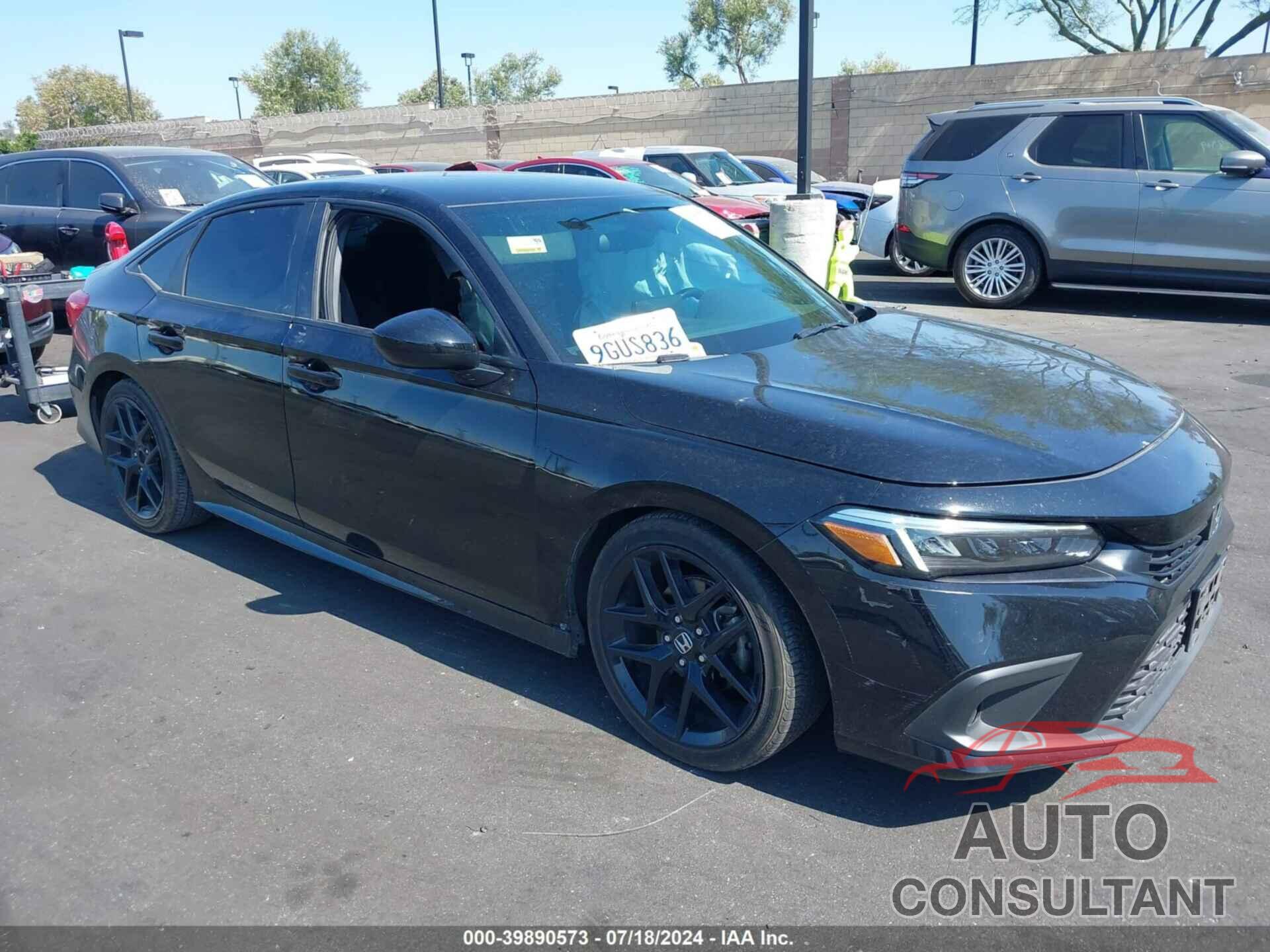 HONDA CIVIC 2023 - 2HGFE2F58PH561564