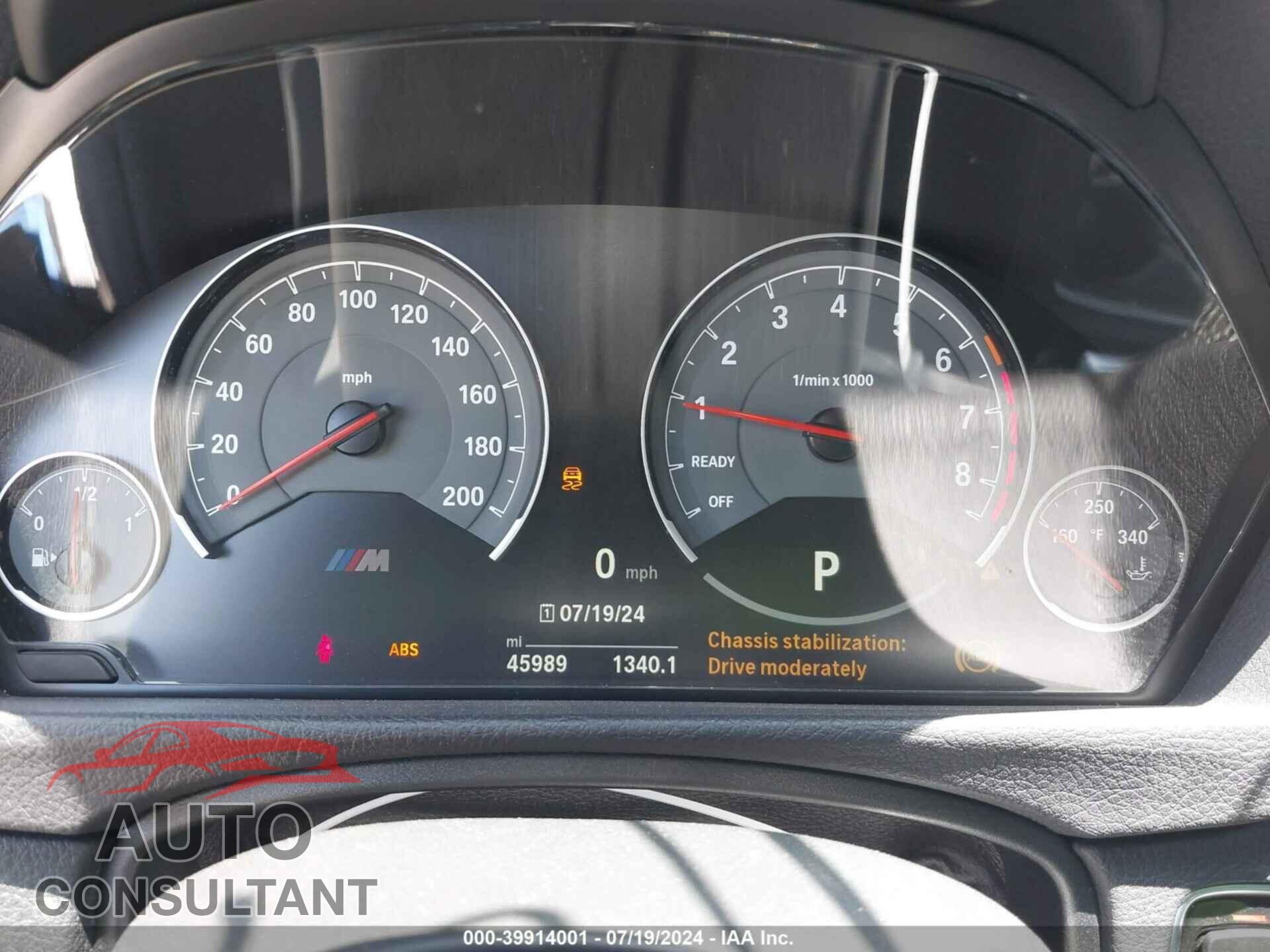 BMW M3 2016 - WBS8M9C53G5D31375