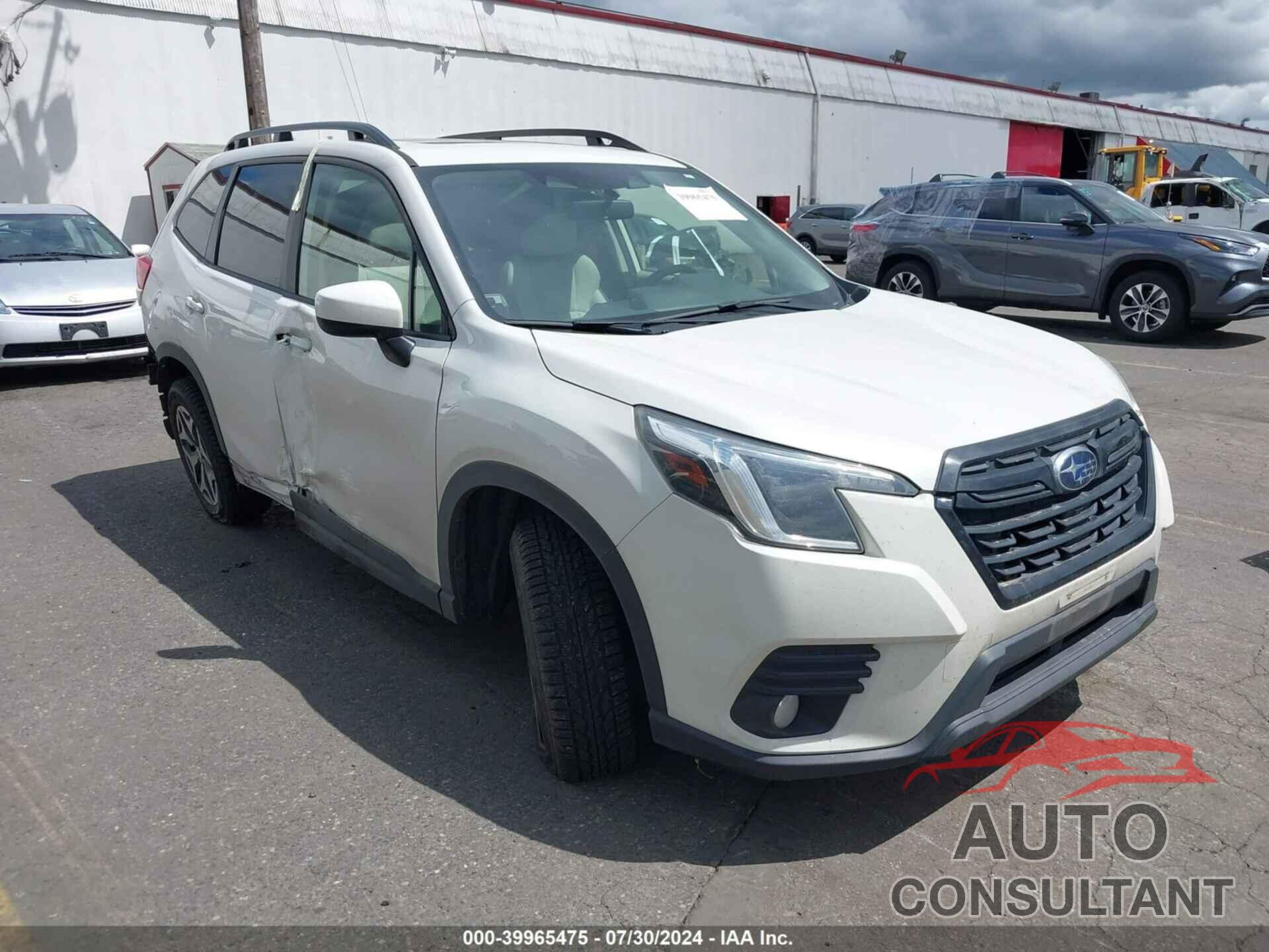 SUBARU FORESTER 2022 - JF2SKAECXNH412965