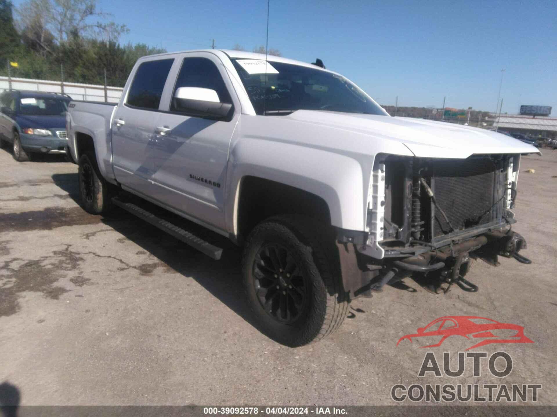 CHEVROLET SILVERADO 2017 - 3GCUKREC6HG436118