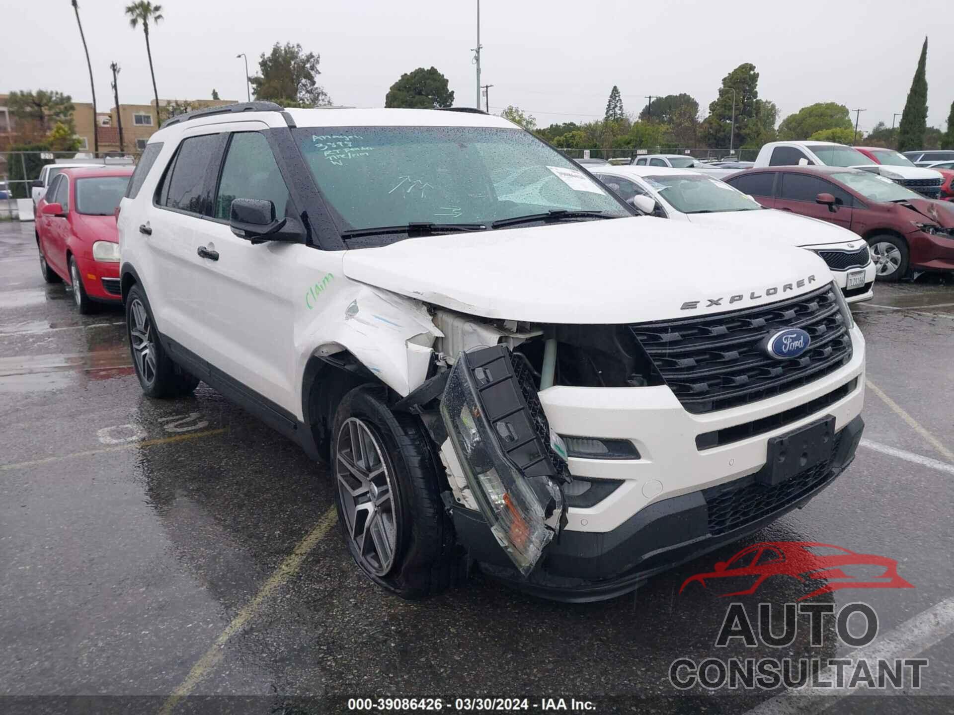 FORD EXPLORER 2017 - 1FM5K8GT6HGB14825