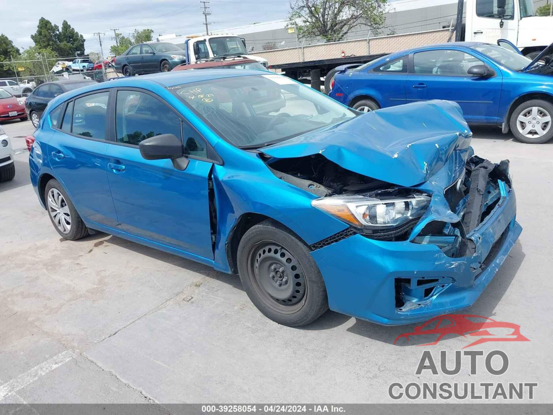 SUBARU IMPREZA 2018 - 4S3GTAA62J3717305