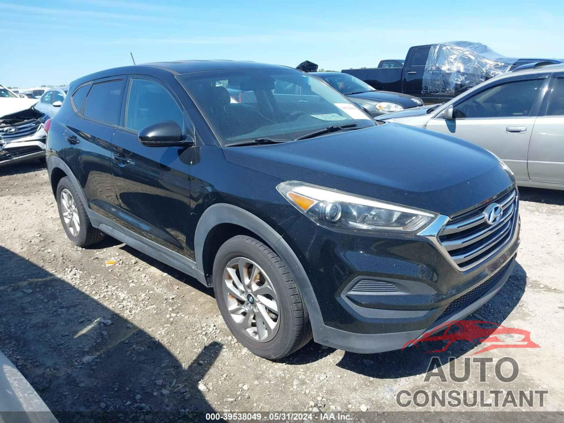 HYUNDAI TUCSON 2016 - KM8J23A44GU117810