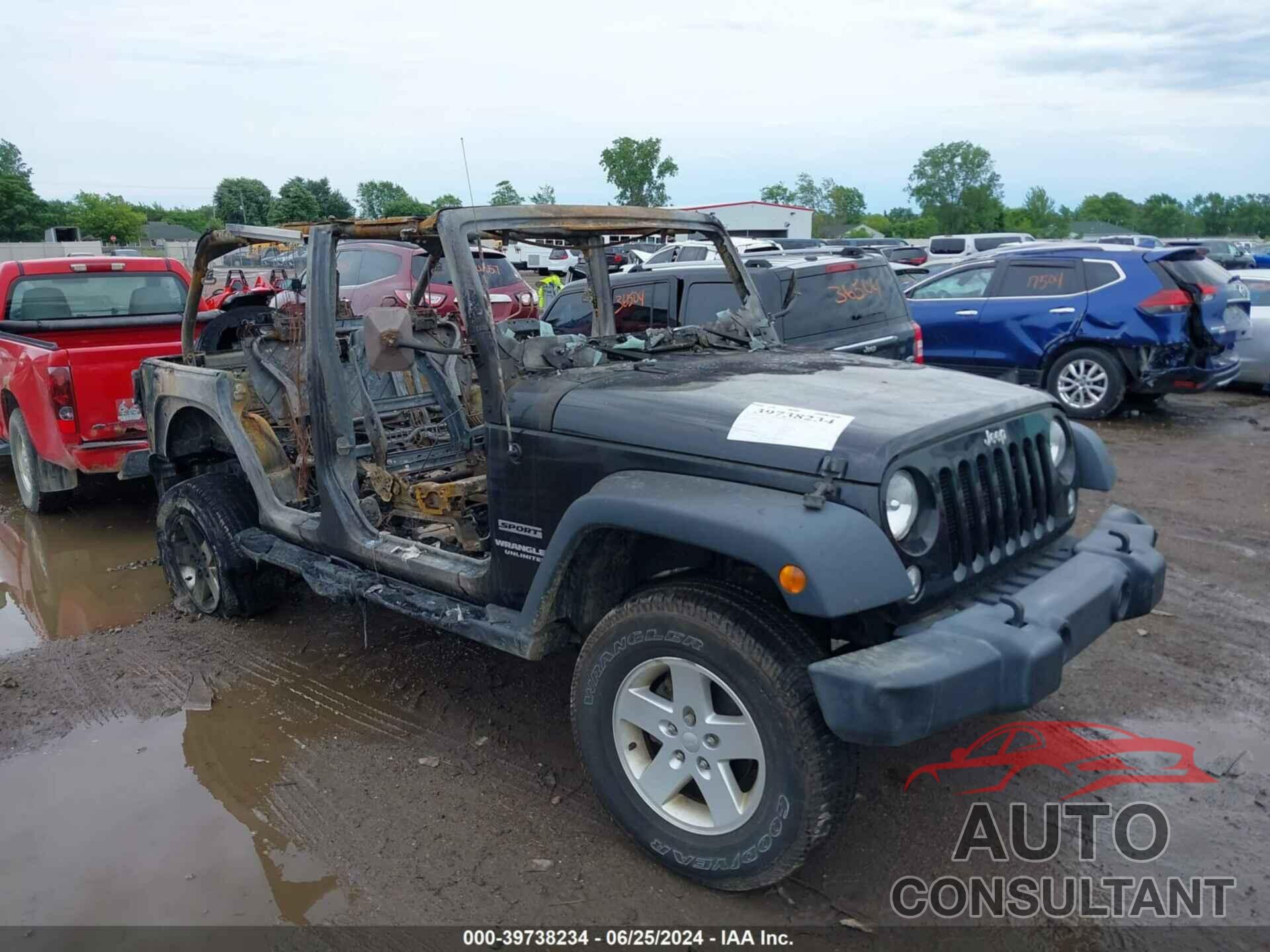 JEEP WRANGLER UNLIMITED 2017 - 1C4BJWDG3HL718958