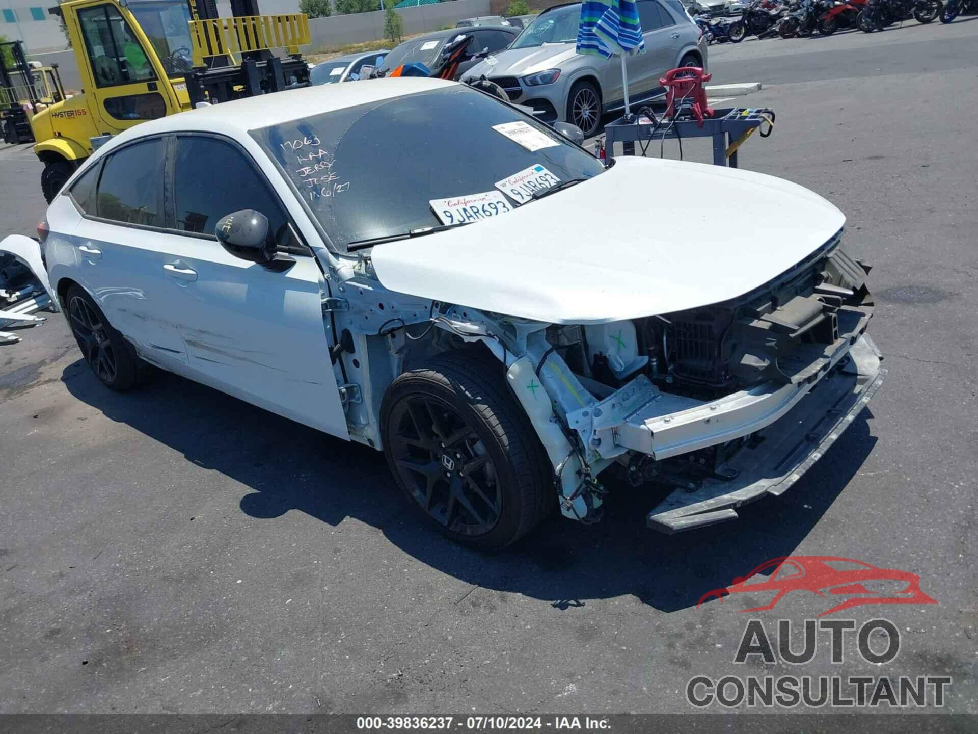 HONDA CIVIC 2024 - 19XFL2H8XRE002012