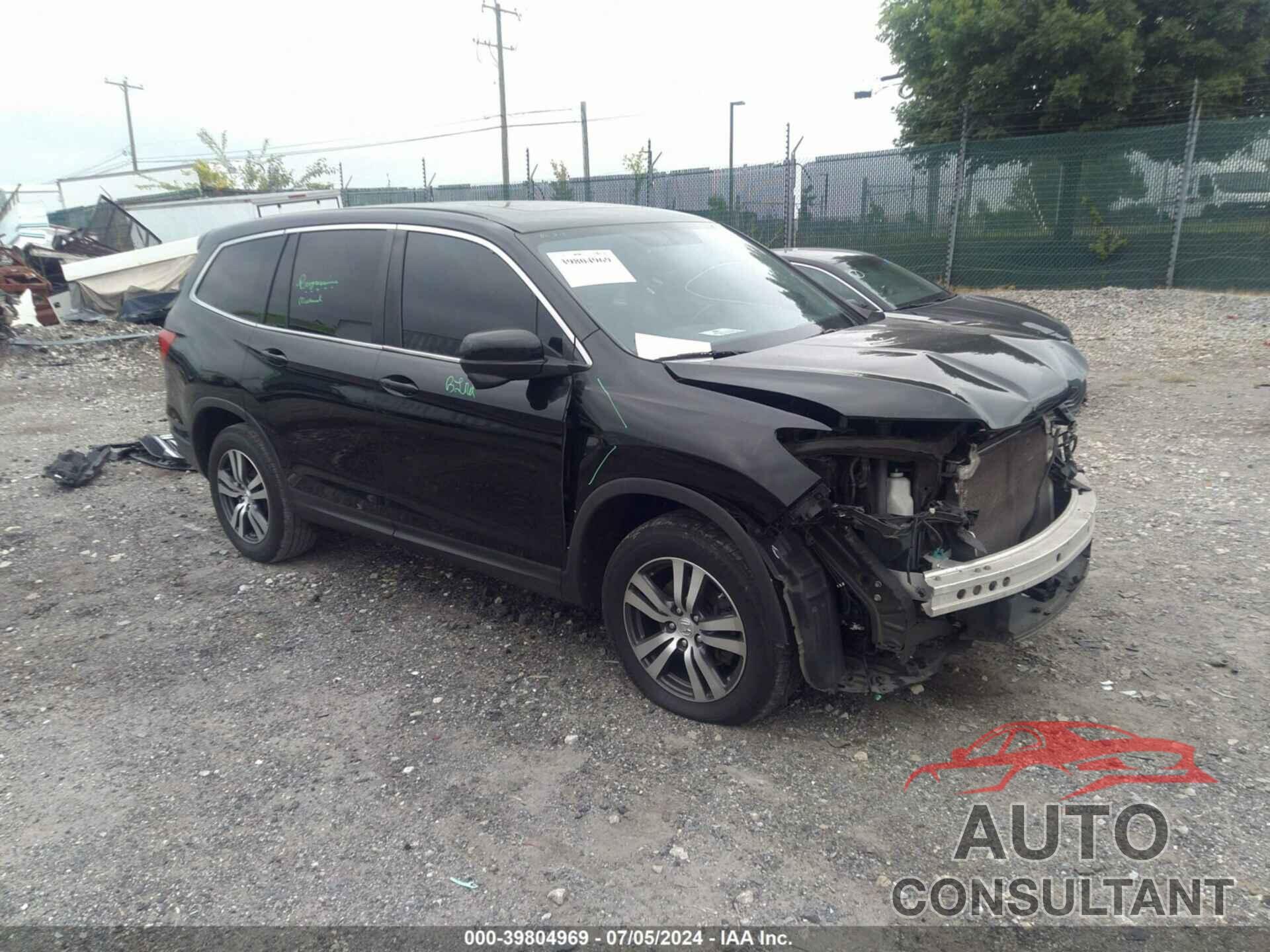 HONDA PILOT 2016 - 5FNYF6H5XGB070265