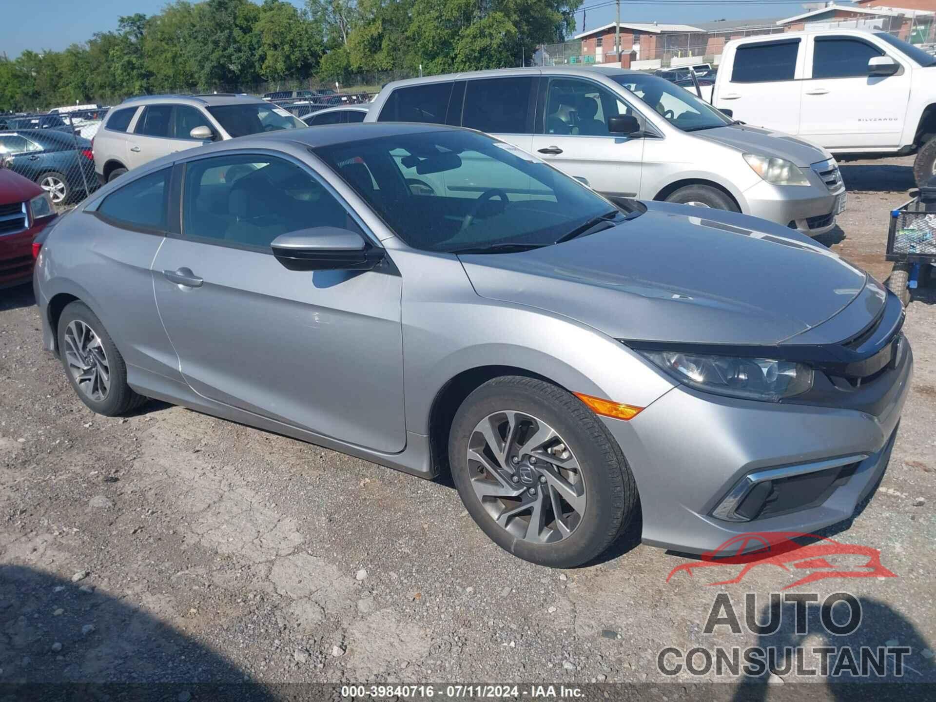HONDA CIVIC 2019 - 2HGFC4B69KH309394