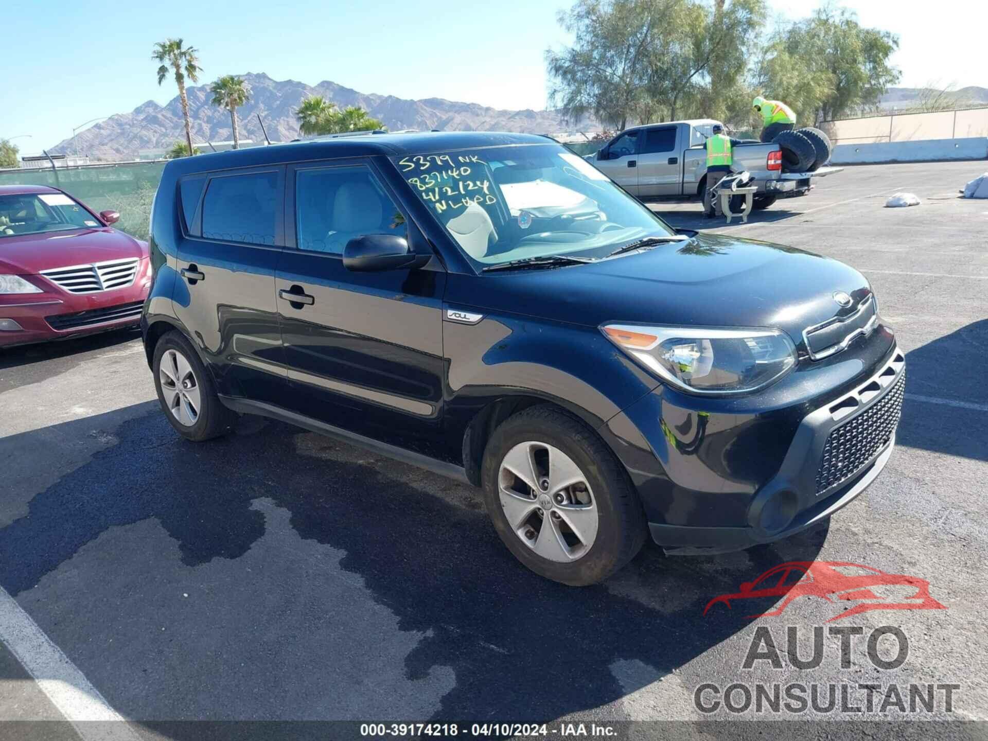 KIA SOUL 2016 - KNDJN2A20G7398281