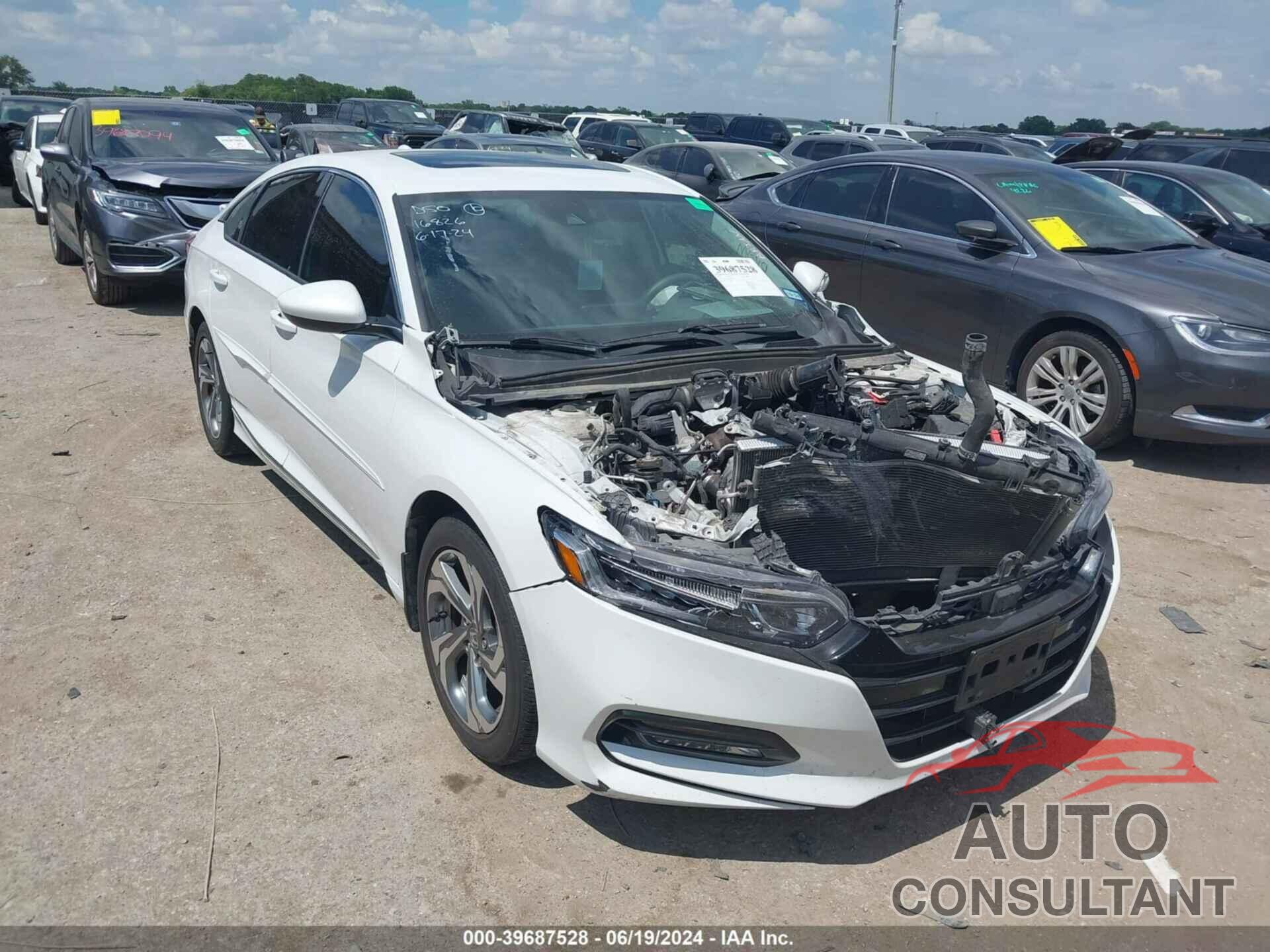 HONDA ACCORD 2018 - 1HGCV1F40JA241584