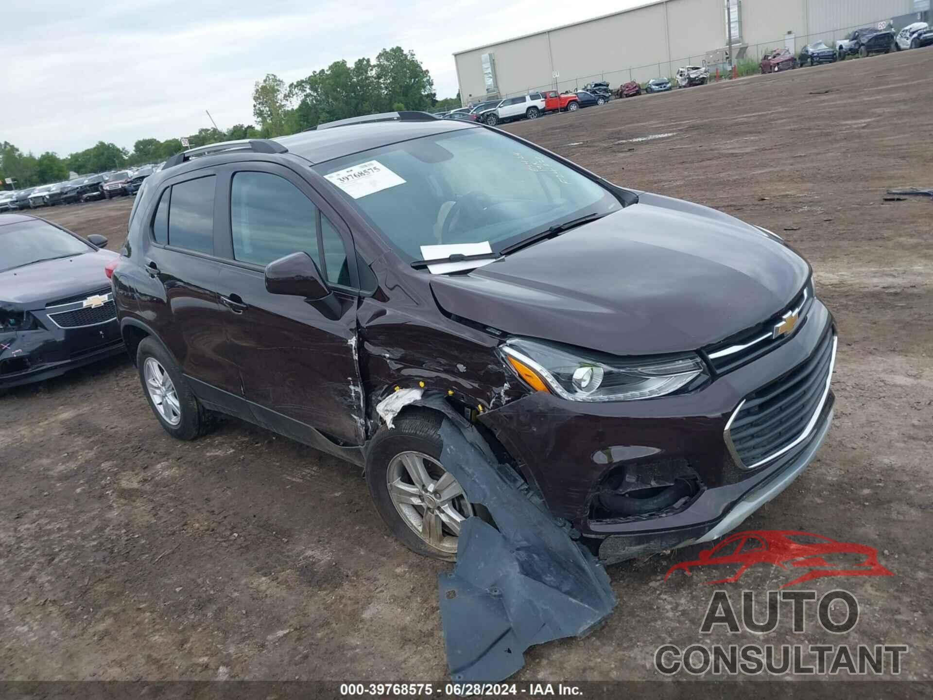 CHEVROLET TRAX 2021 - KL7CJPSBXMB350583