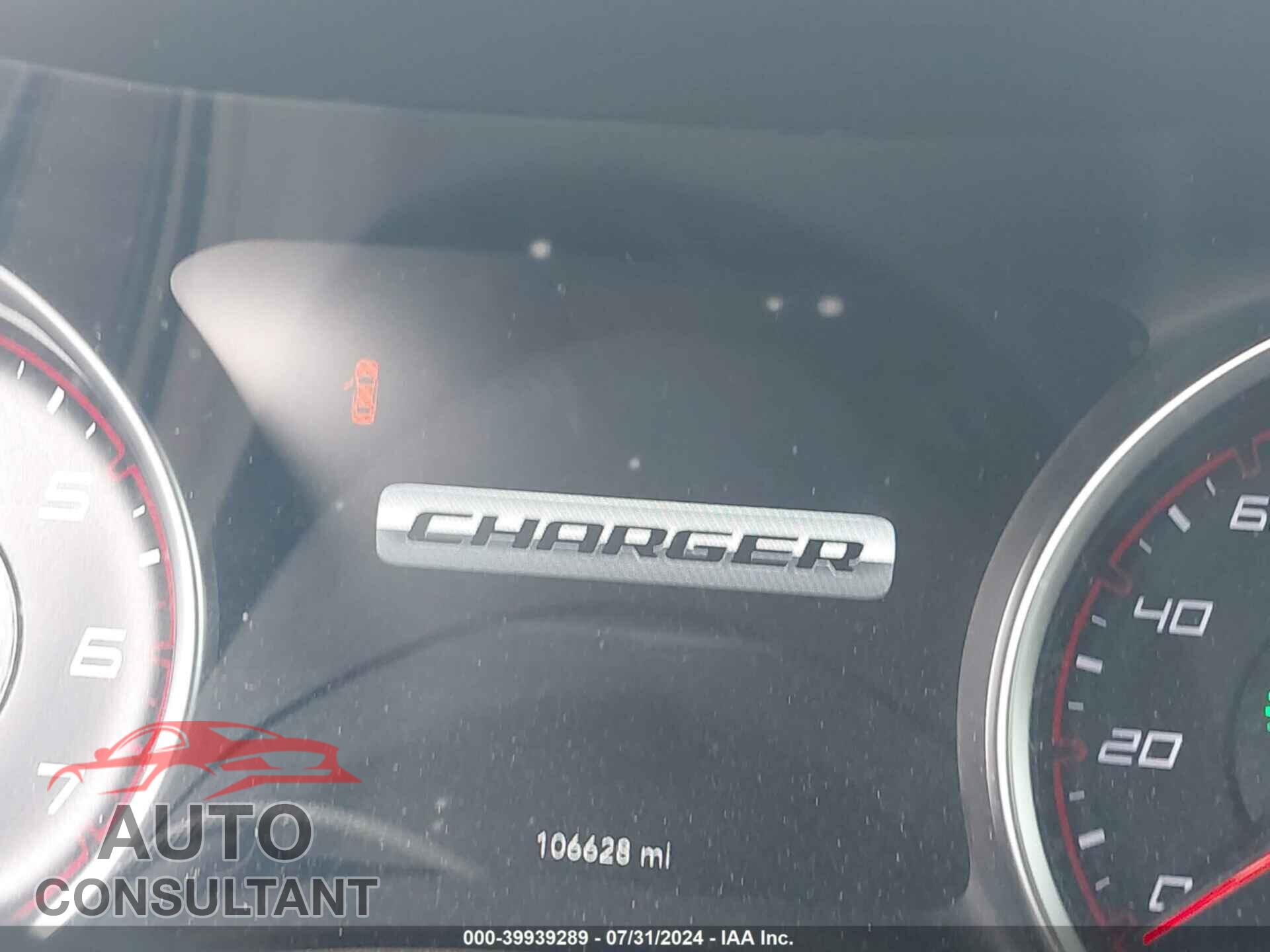 DODGE CHARGER 2016 - 2C3CDXCT3GH139727