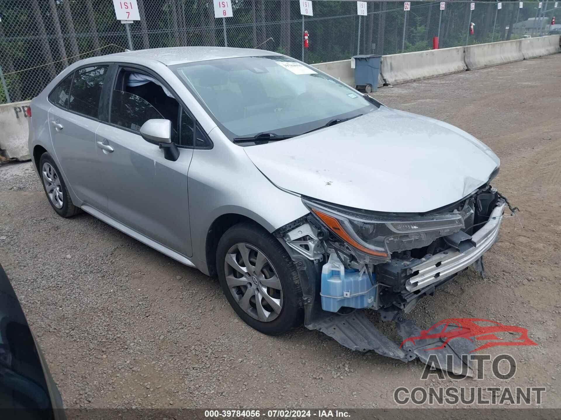 TOYOTA COROLLA 2021 - JTDEPMAE0MJ121632
