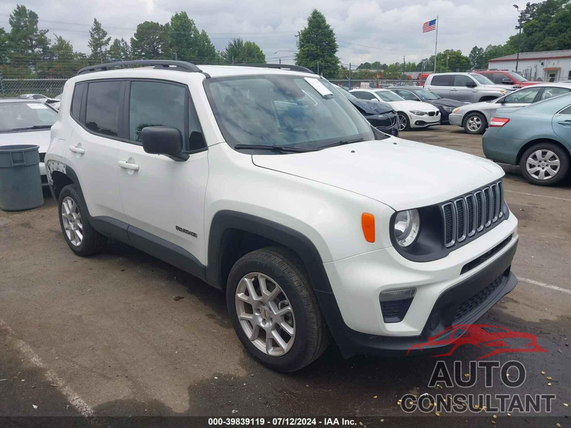 JEEP RENEGADE 2022 - ZACNJDA13NPN67884