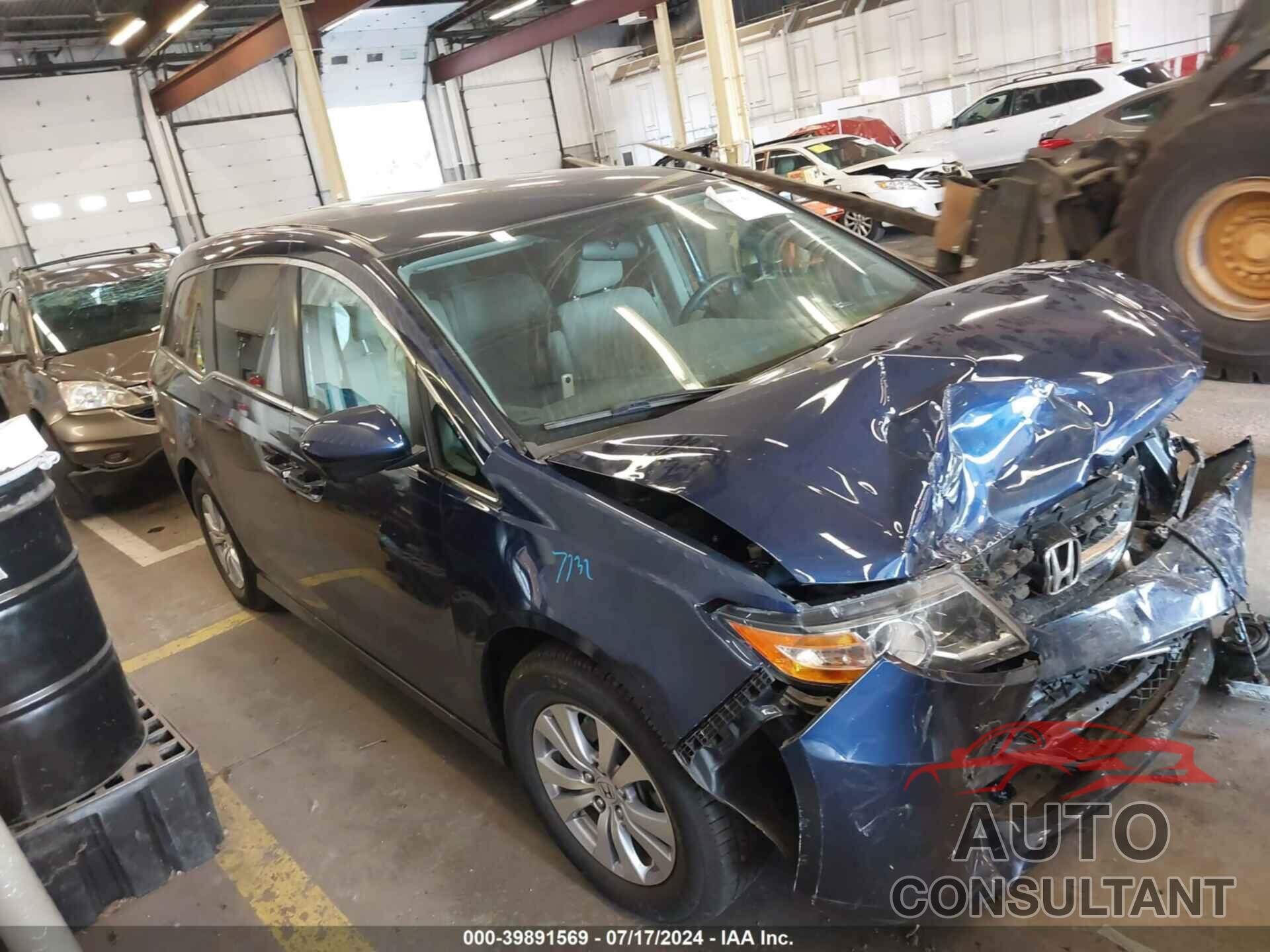 HONDA ODYSSEY 2016 - 5FNRL5H34GB035064