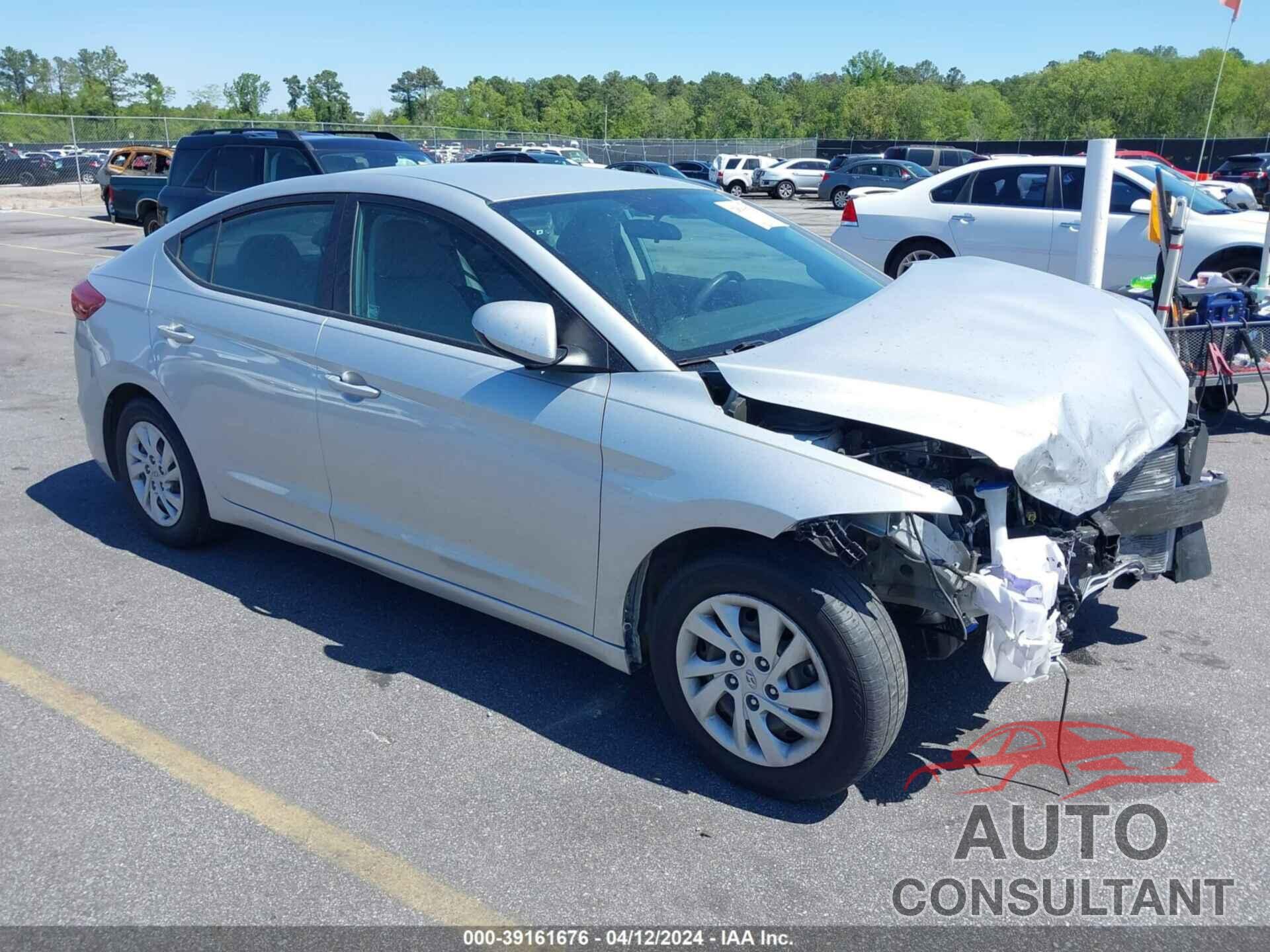 HYUNDAI ELANTRA 2018 - 5NPD74LF3JH353132