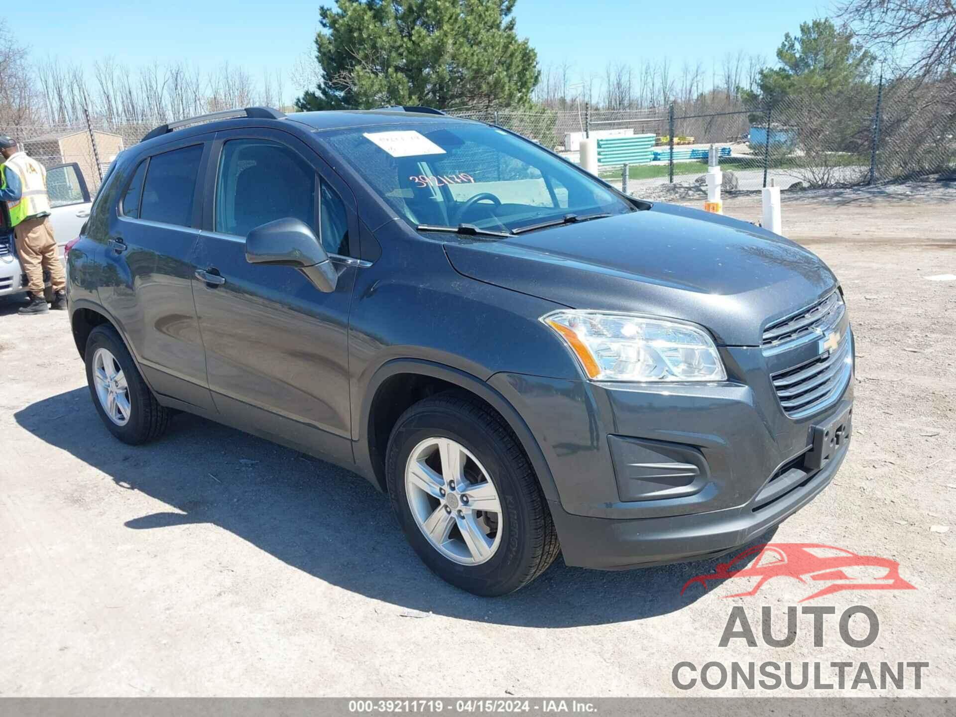 CHEVROLET TRAX 2016 - 3GNCJPSB3GL280759