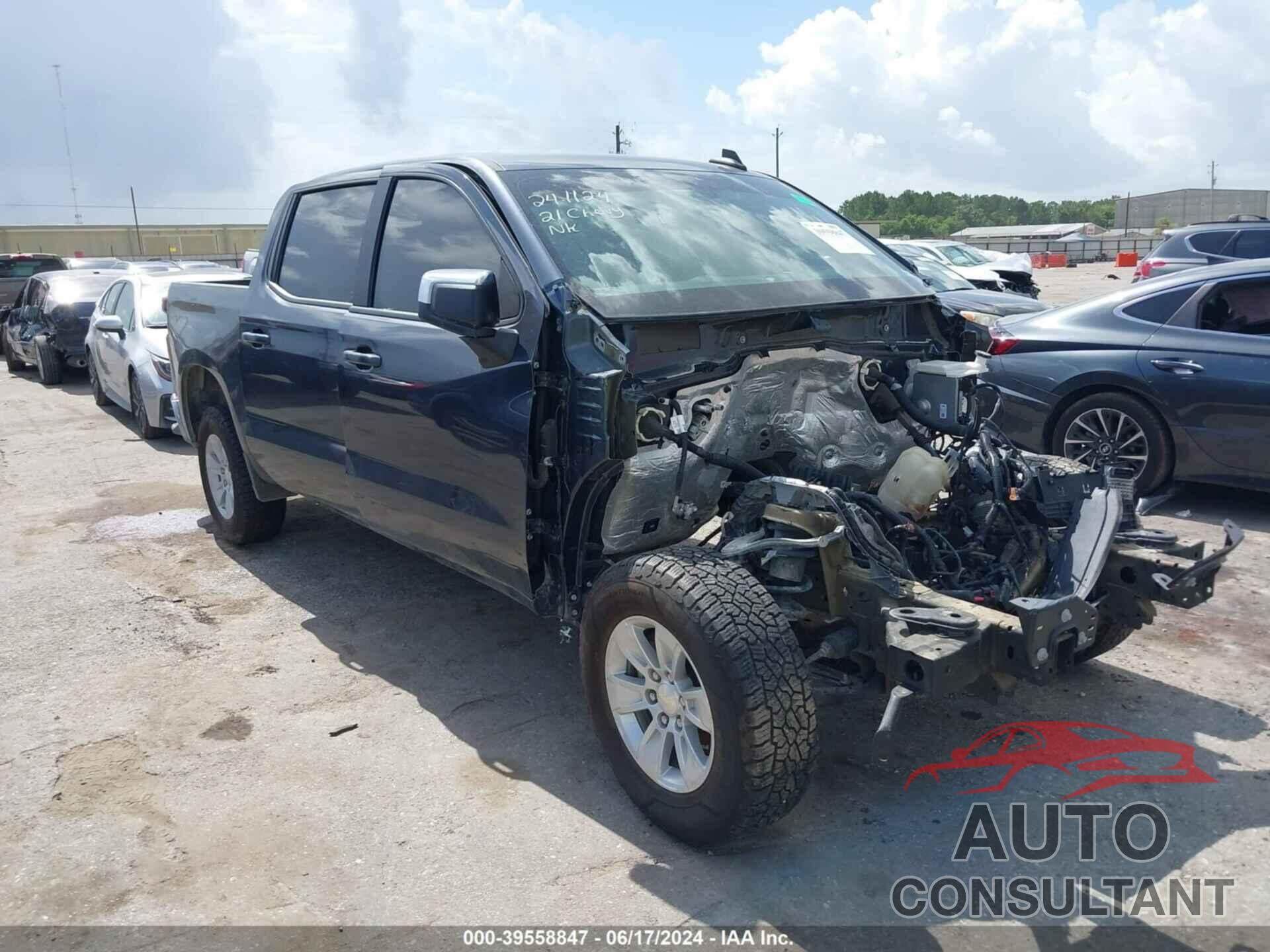 CHEVROLET SILVERADO 1500 2021 - 1GCPWCEDXMZ356189
