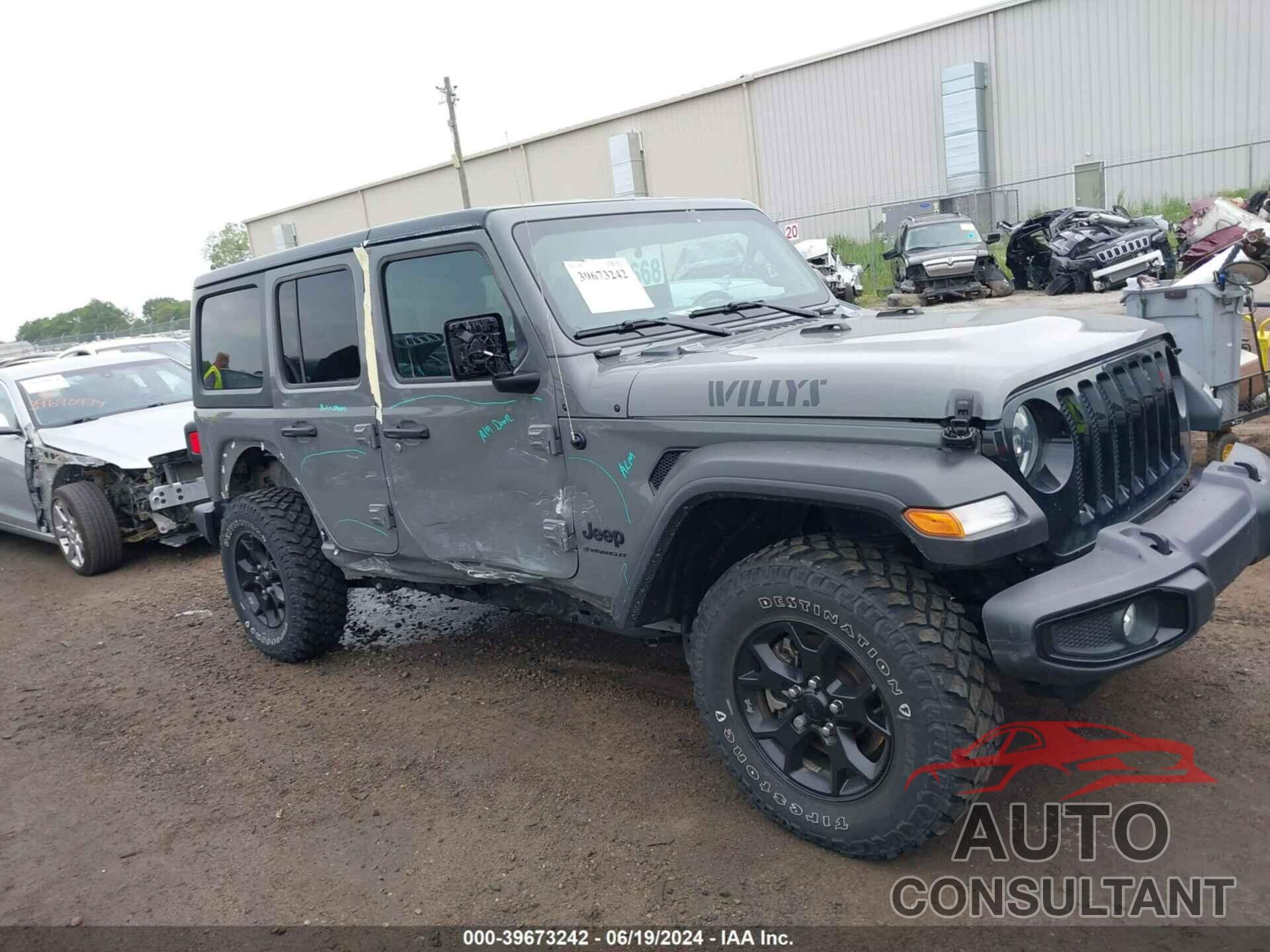 JEEP WRANGLER 2023 - 1C4HJXDN3PW526256