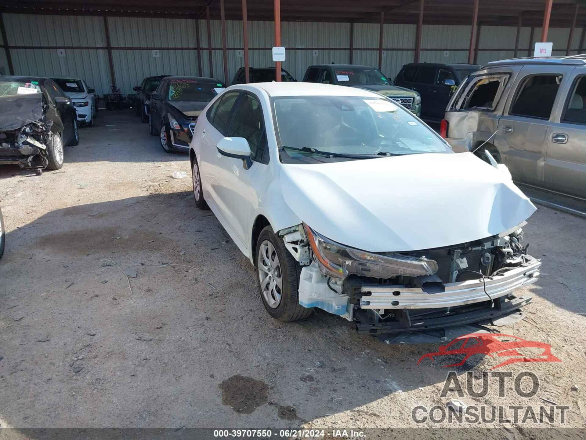 TOYOTA COROLLA 2020 - JTDEPRAE7LJ077463