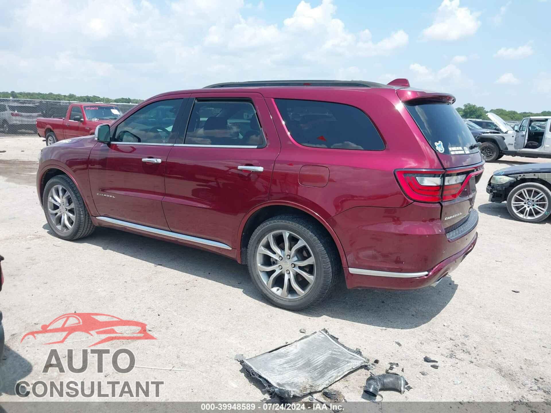 DODGE DURANGO 2017 - 1C4RDHEGXHC677129