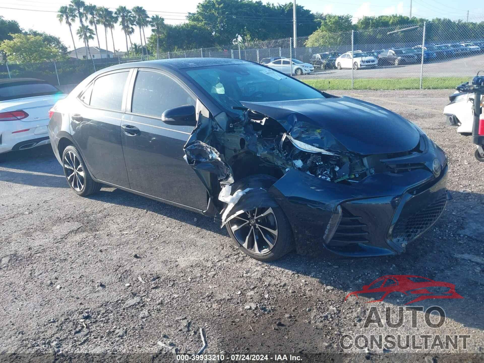 TOYOTA COROLLA 2019 - 5YFBURHE5KP930826