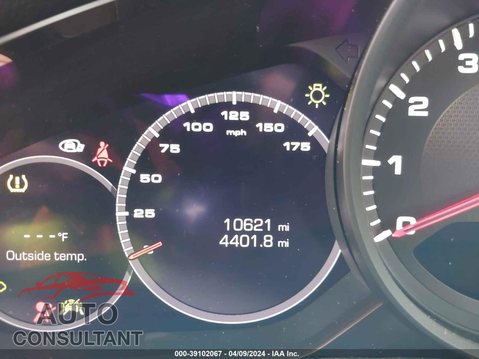 PORSCHE CAYENNE 2021 - WP1AA2AY7MDA03900