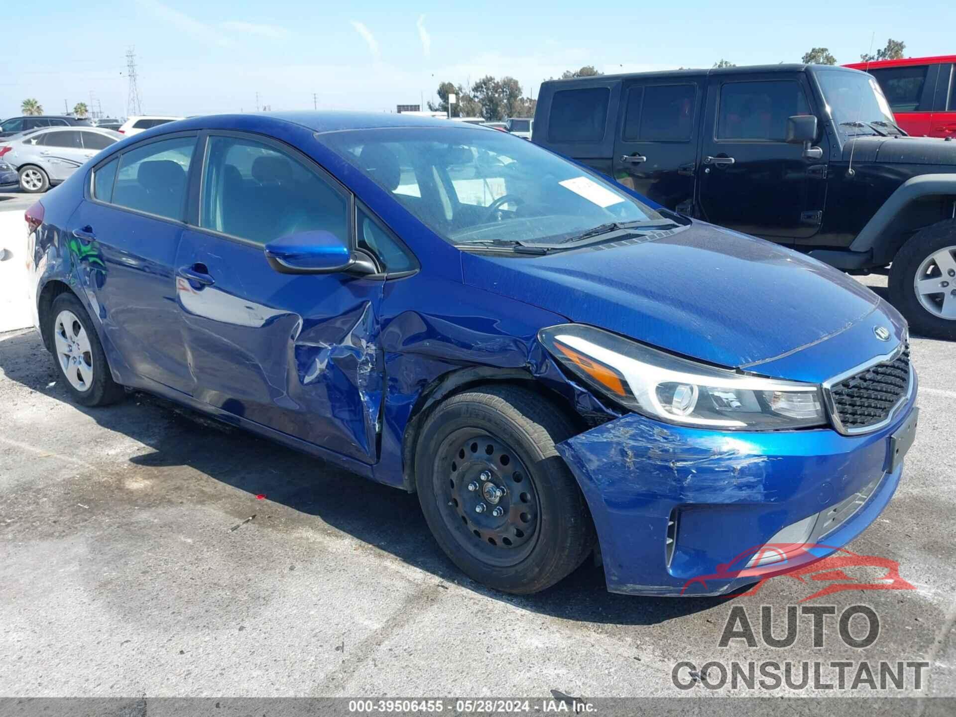 KIA FORTE 2017 - 3KPFK4A78HE159892