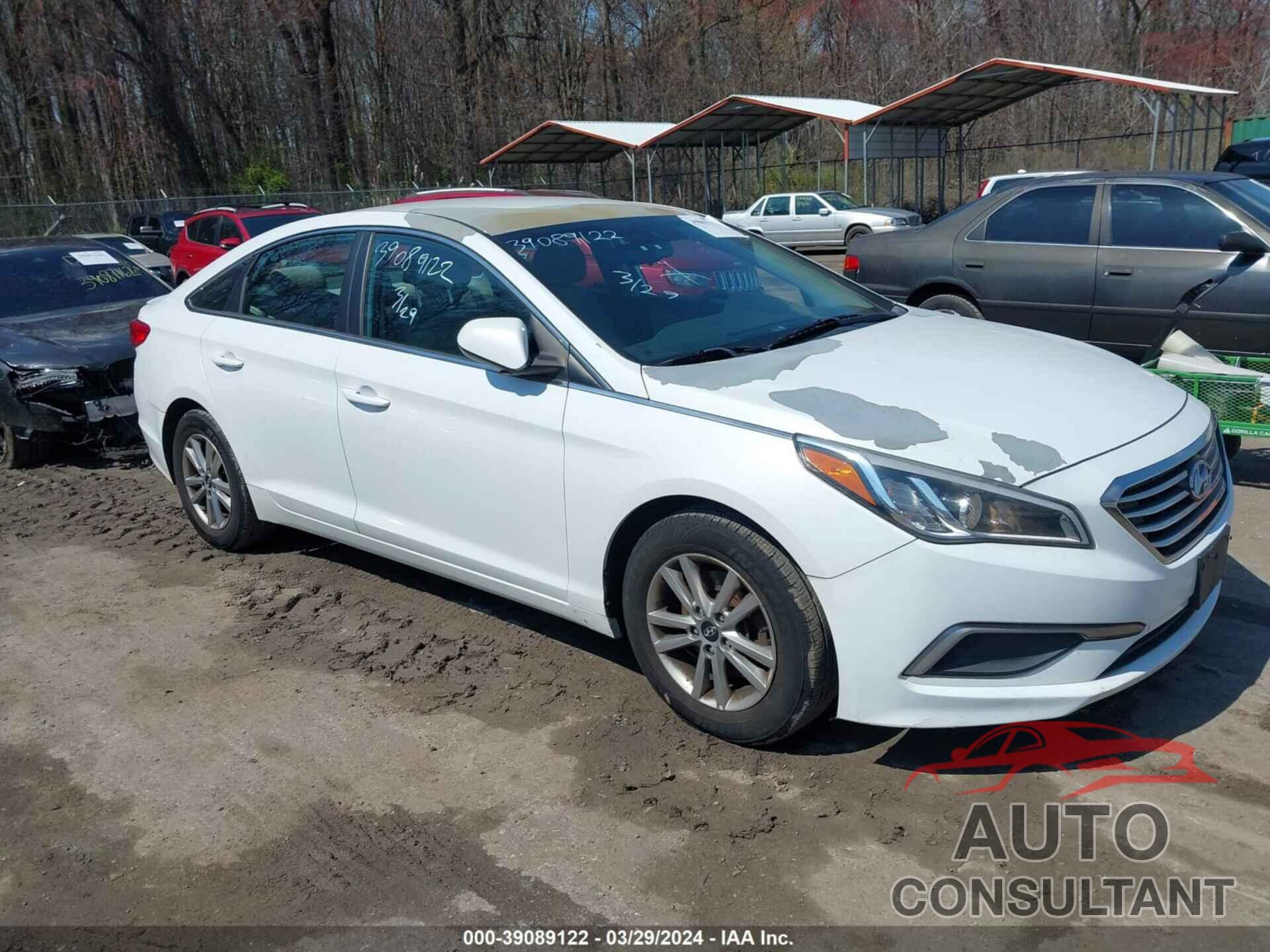 HYUNDAI SONATA 2016 - 5NPE24AF0GH362126