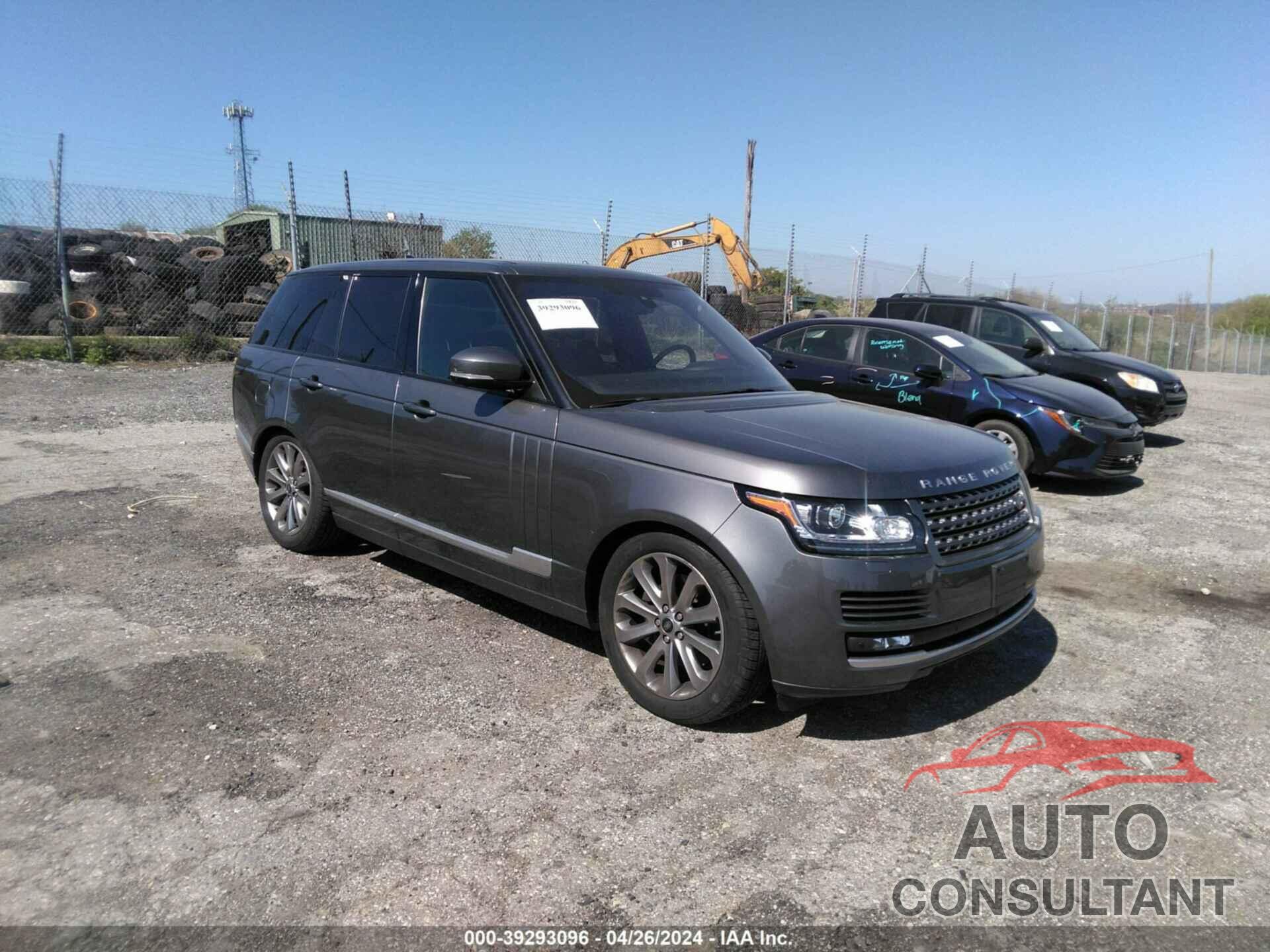 LAND ROVER RANGE ROVER 2016 - SALGR2PFXGA286057