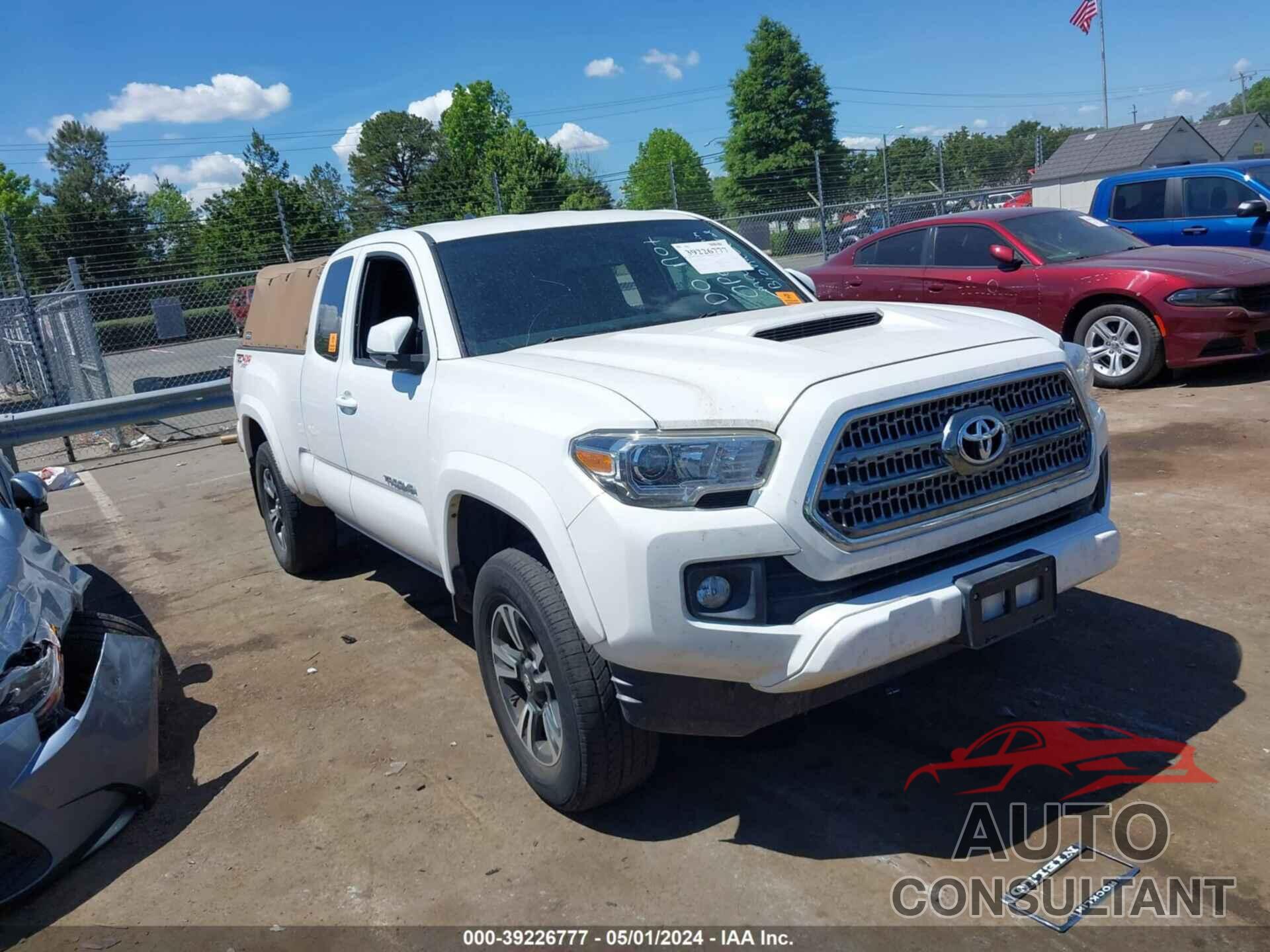 TOYOTA TACOMA 2017 - 5TFSZ5AN8HX095559